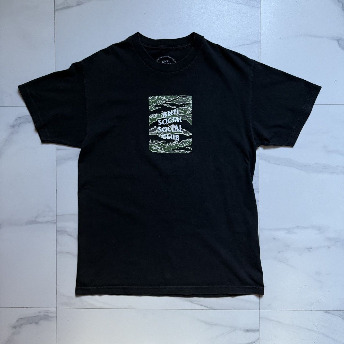 Anti Social Social Club ASSC Weird Tiger Camo Box Tee Size US L / EU 52-54 / 3 - 2 Thumbnail