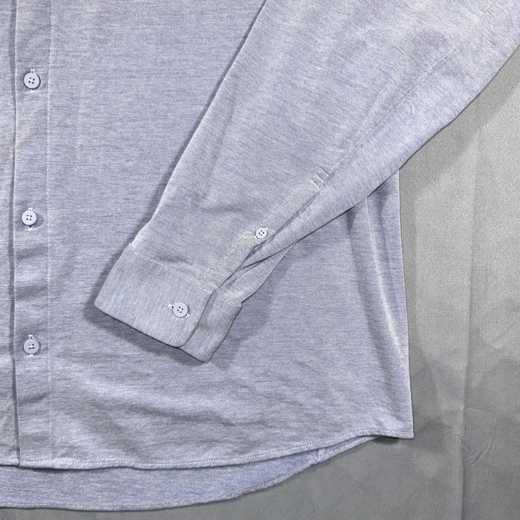 Lululemon Lululemon Athletica Shirt Mens 2XL Gray Jersey Knit Button Front Long Sleeve Size US XXL / EU 58 / 5 - 5 Thumbnail