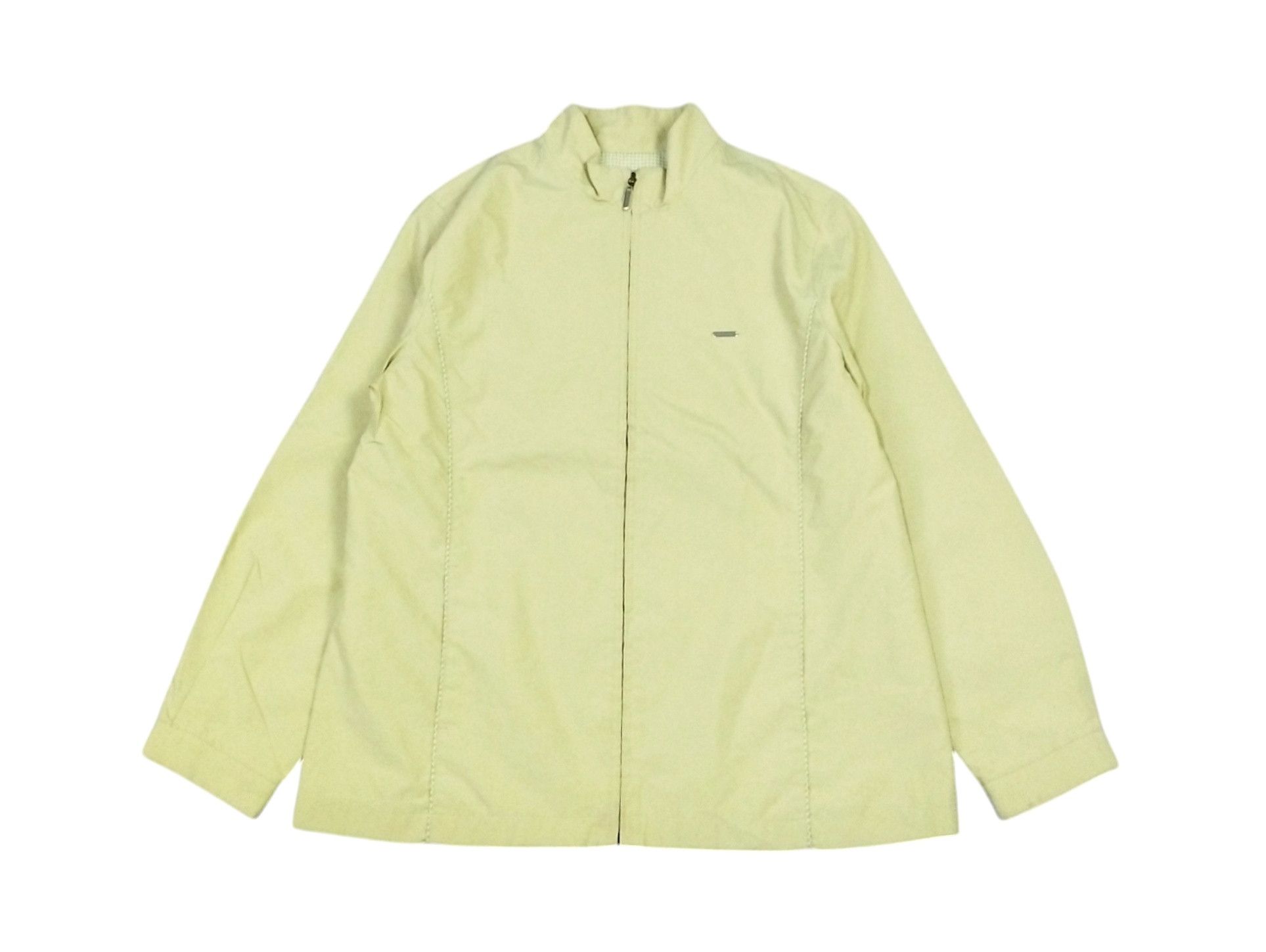 Balenciaga lime green light weight jacket