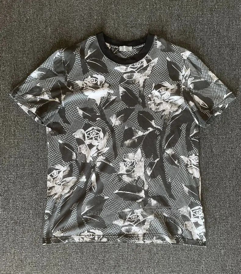 Dior Dior Rose Print Short Sleeve T. Size US L / EU 52-54 / 3 - 1 Thumbnail