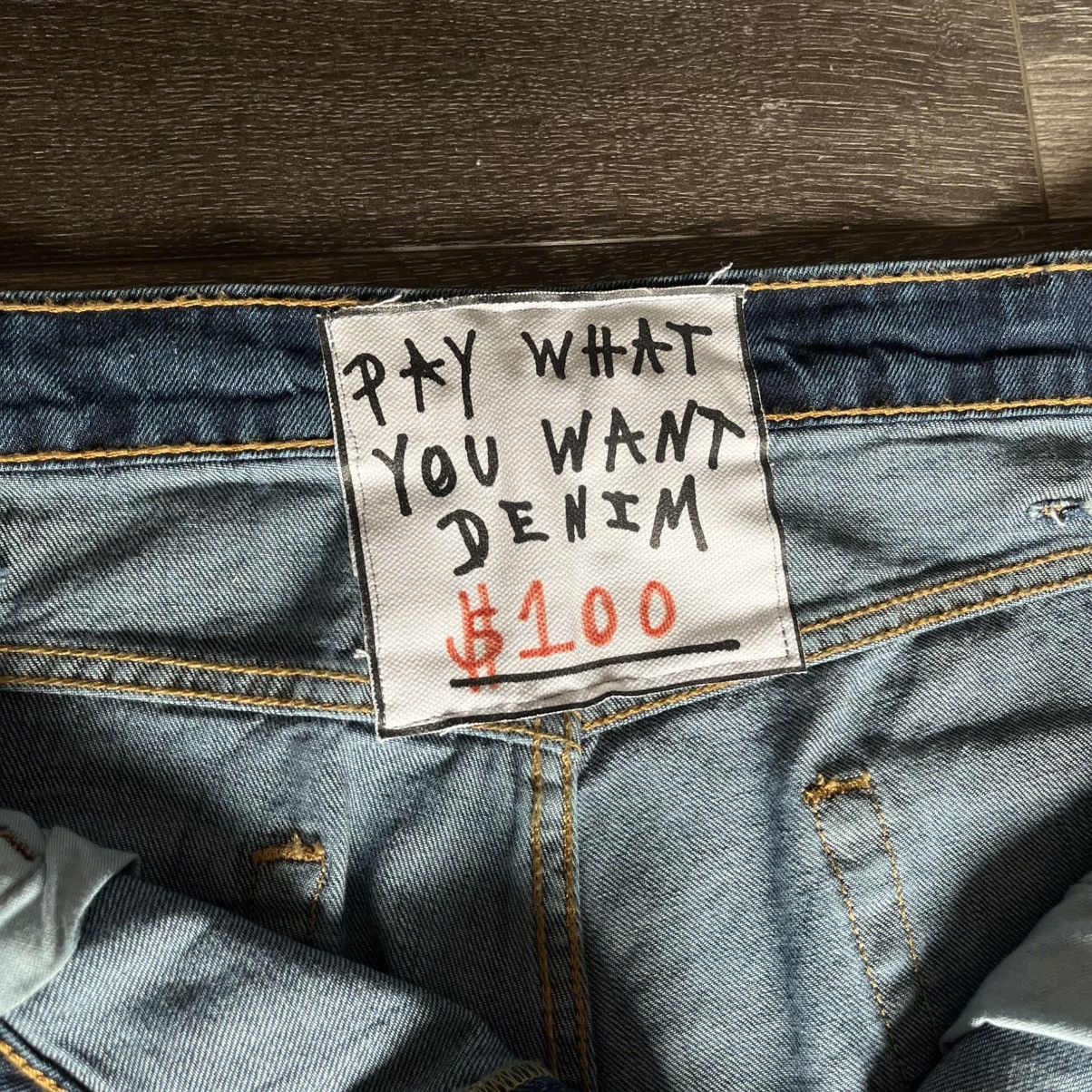 Asspizza Vintage Levi’s Asspizza PWYW Pay What You Want Denim Jeans Size US 40 / EU 56 - 12 Thumbnail