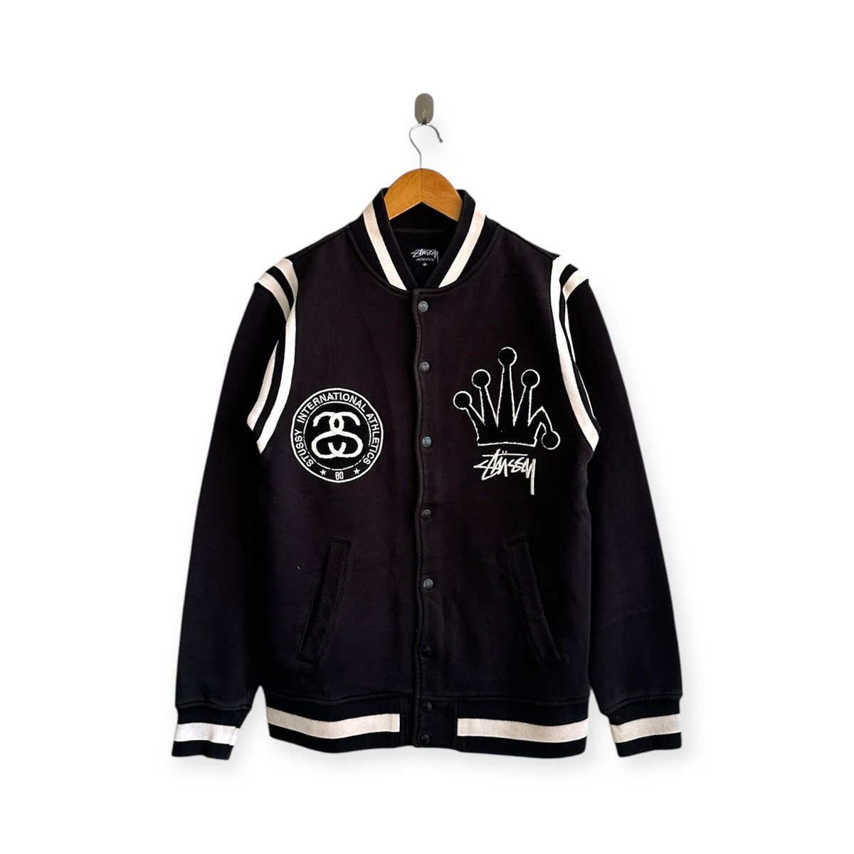 Stussy vintage stussy embroidered logo bomber jacket Size US M / EU 48-50 / 2 - 1 Thumbnail