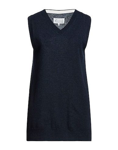 image of Maison Margiela O1W1Db10324 Sweaters In Midnight Blue, Men's (Size Medium)
