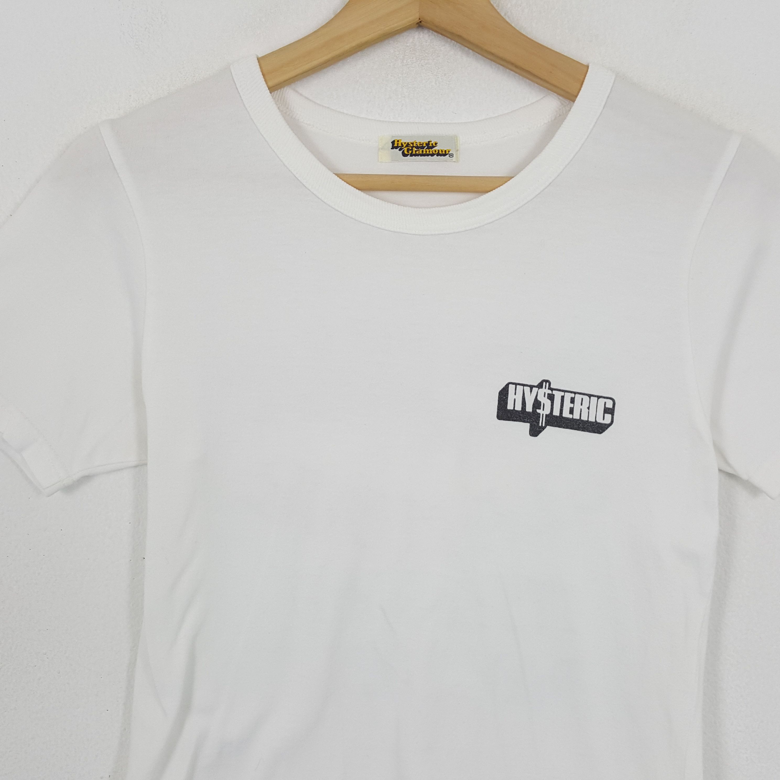 Hysteric Glamour × Japanese Brand × Vintage Vintage HYSTERIC GLAMOUR Japanese Fashion Brand T-Shirt Size XS / US 0-2 / IT 36-38 - 4 Thumbnail