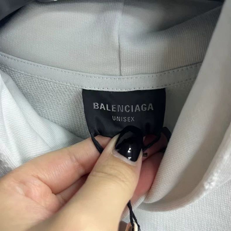 Balenciaga Balenciaga Beige Letter Print Hoodie-2505 Size US L / EU 52-54 / 3 - 2 Thumbnail