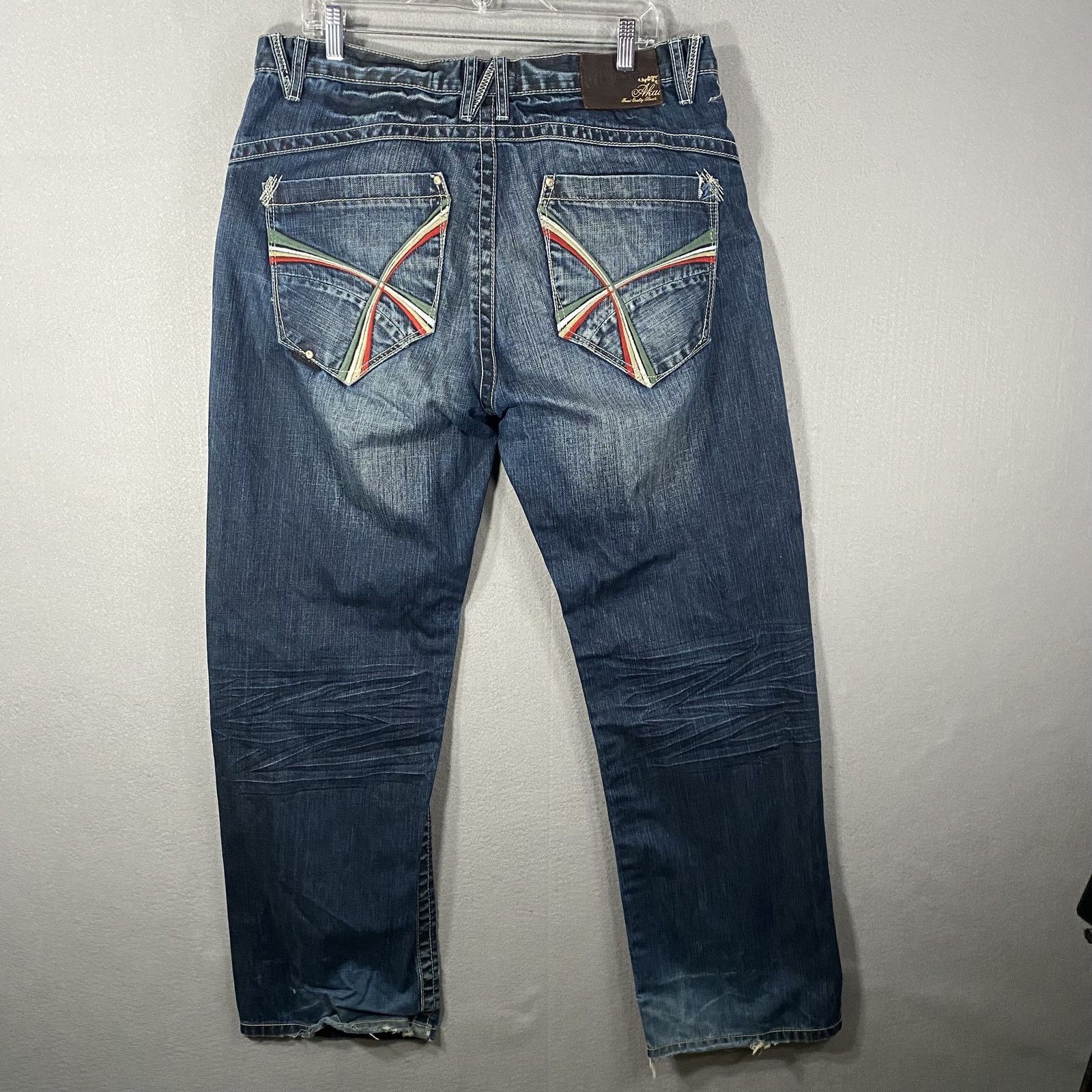 Akademiks Vtg Akademiks Straight Leg Denim Blue Jeans Pants Mens 38x30 Size US 38 / EU 54 - 4 Thumbnail