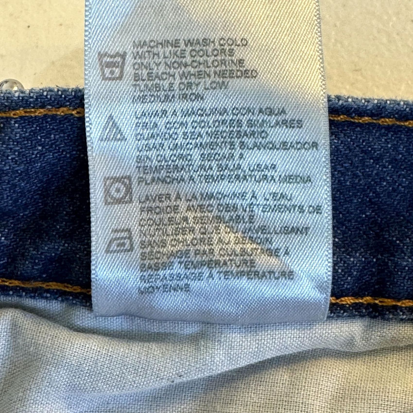 Dickies Dickies Jeans Mens 36x30 Blue Denim Workwear Zip Fly Straight Leg 5-Pocket Regular Rise Male USA Industrial Vintage: No Size US 36 / EU 52 - 5 Thumbnail