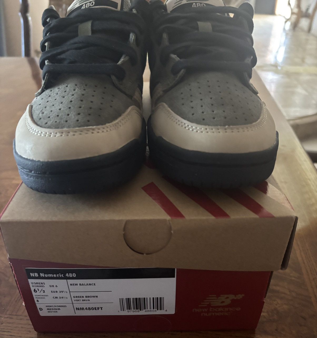 New Balance New Balance Numeric 480 'Olive Tan' Size US 6.5 / EU 39-40 - 7 Thumbnail