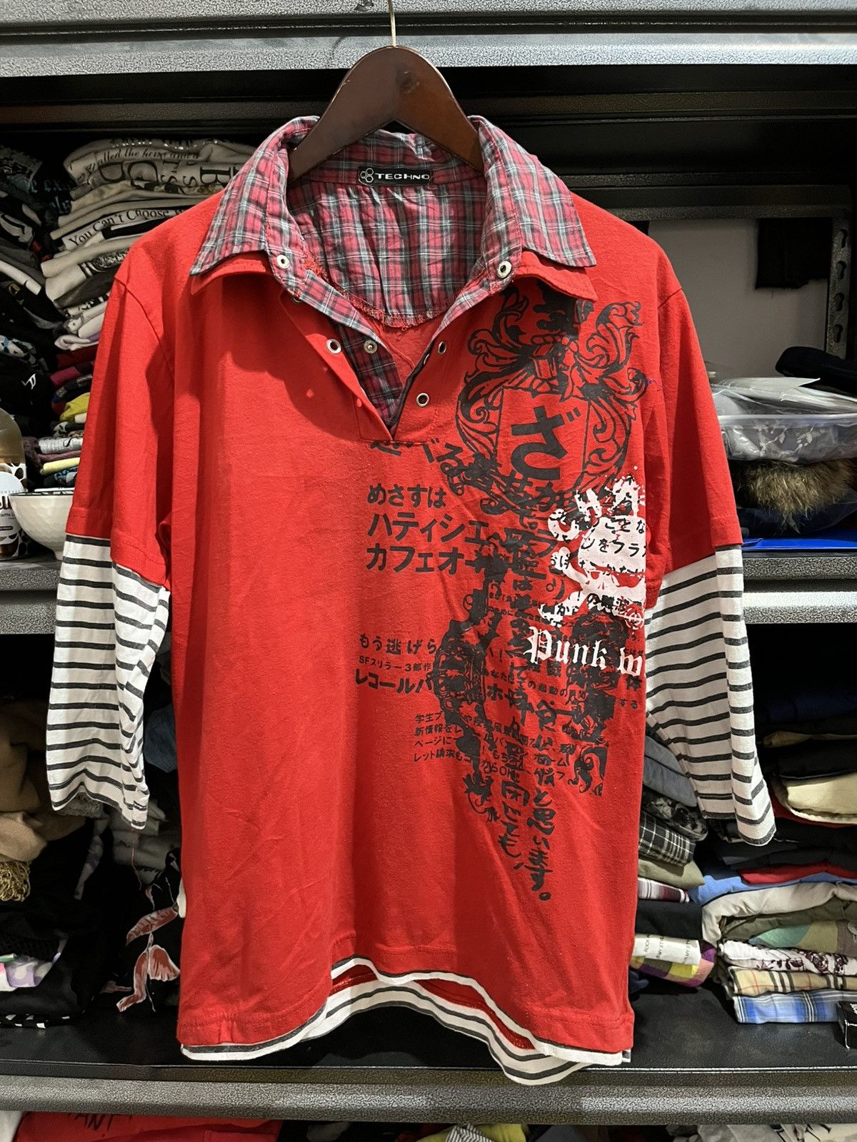 Techno double layer punk