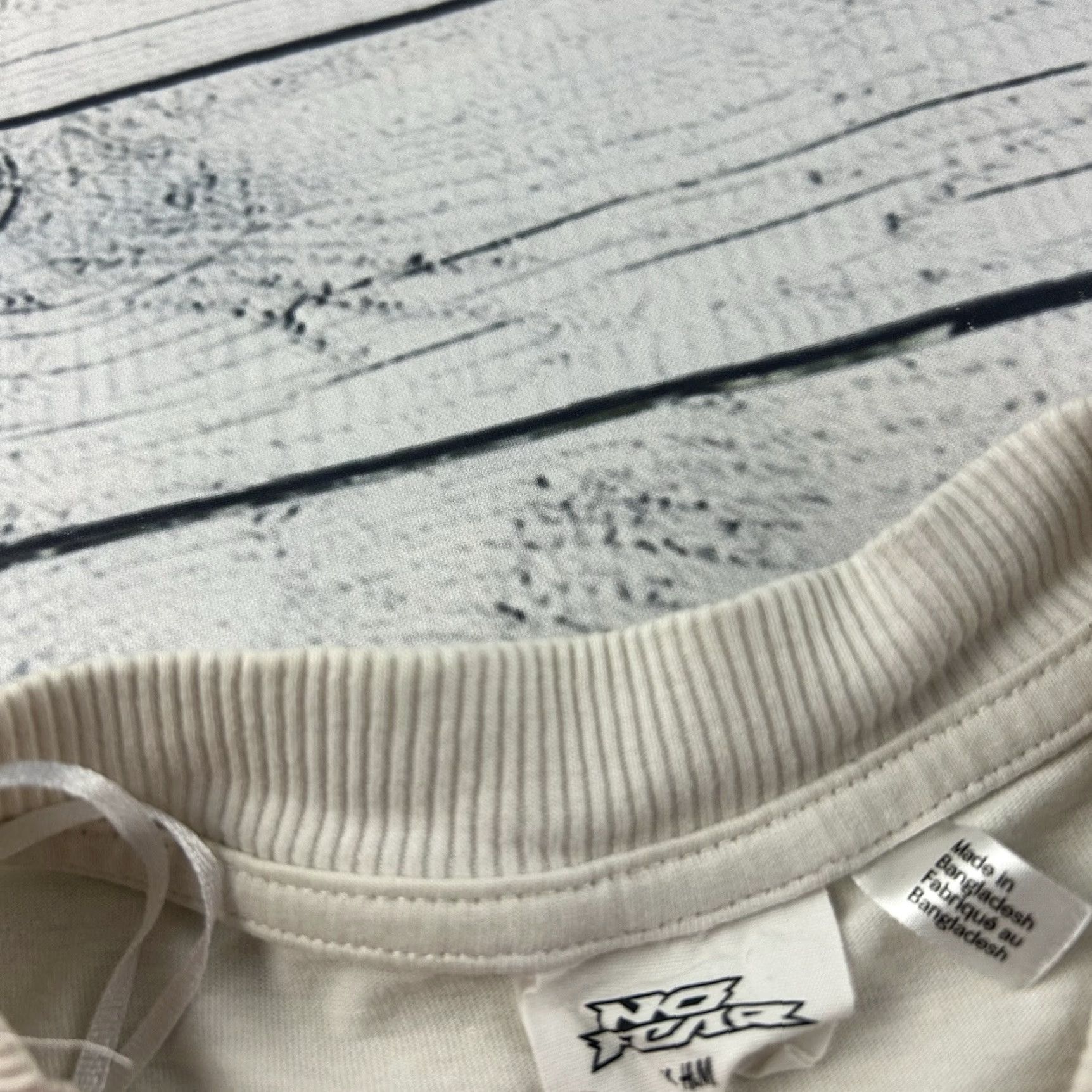 H&M No Fear H&M Short Sleeve T Shirt Men's XS Ivory Size US XS / EU 42 / 0 - 3 Thumbnail