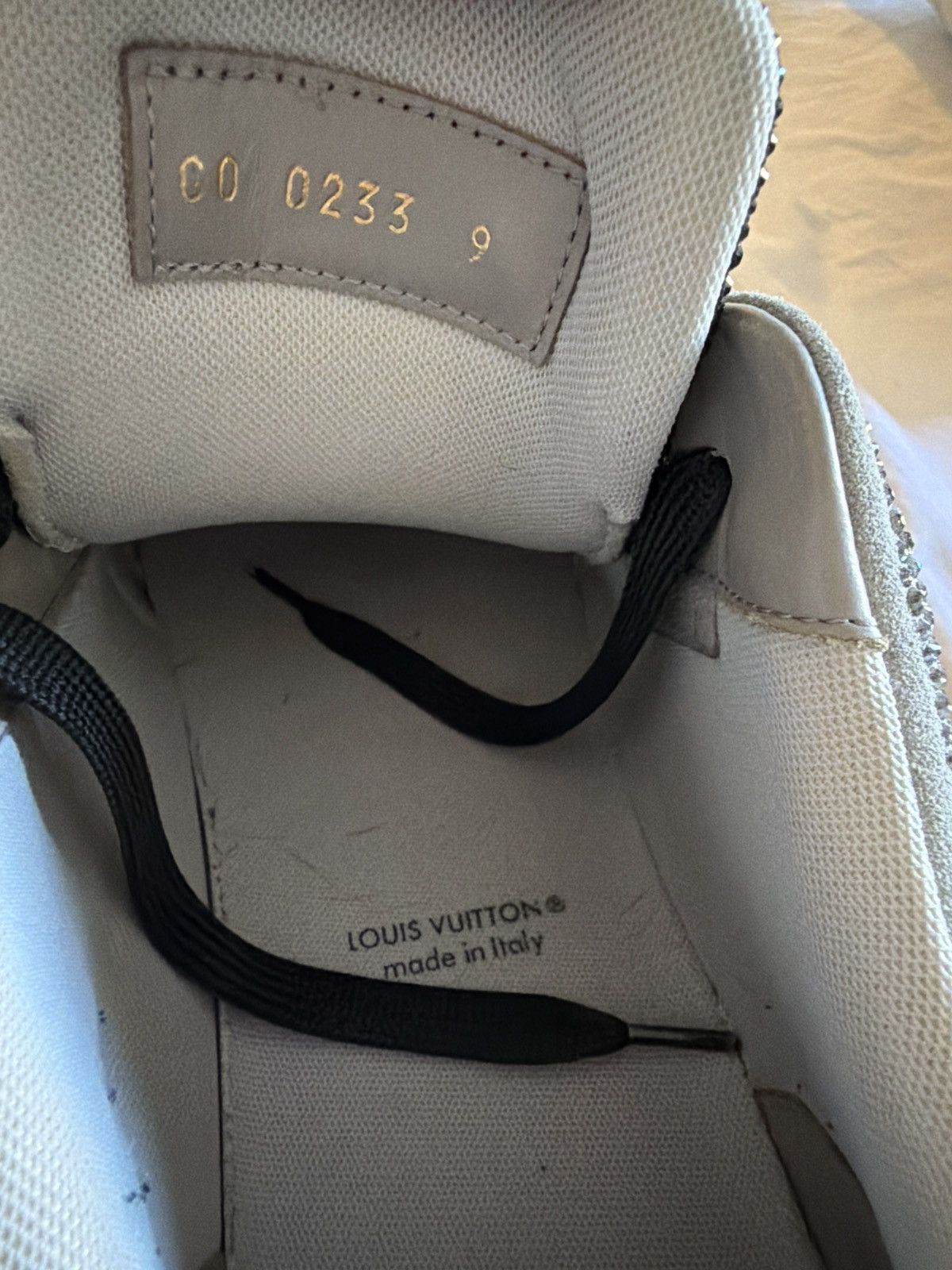 Louis Vuitton Louis Vuitton LV Trainer Strass Rhinestone Black/Grey Size US 11 / EU 44 - 8 Thumbnail