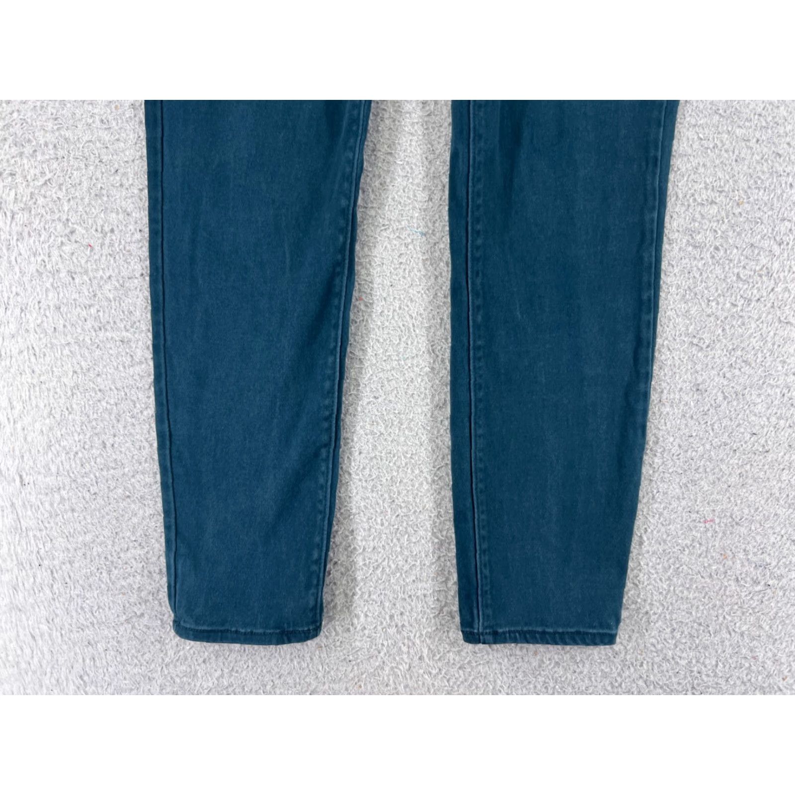 Old Navy VINTAGE Old Navy Pants Womens 6 Blue Denim Skinny Rocstar Mid Rise Cotton 26x26 Size 28" / US 6 / IT 42 - 2 Thumbnail