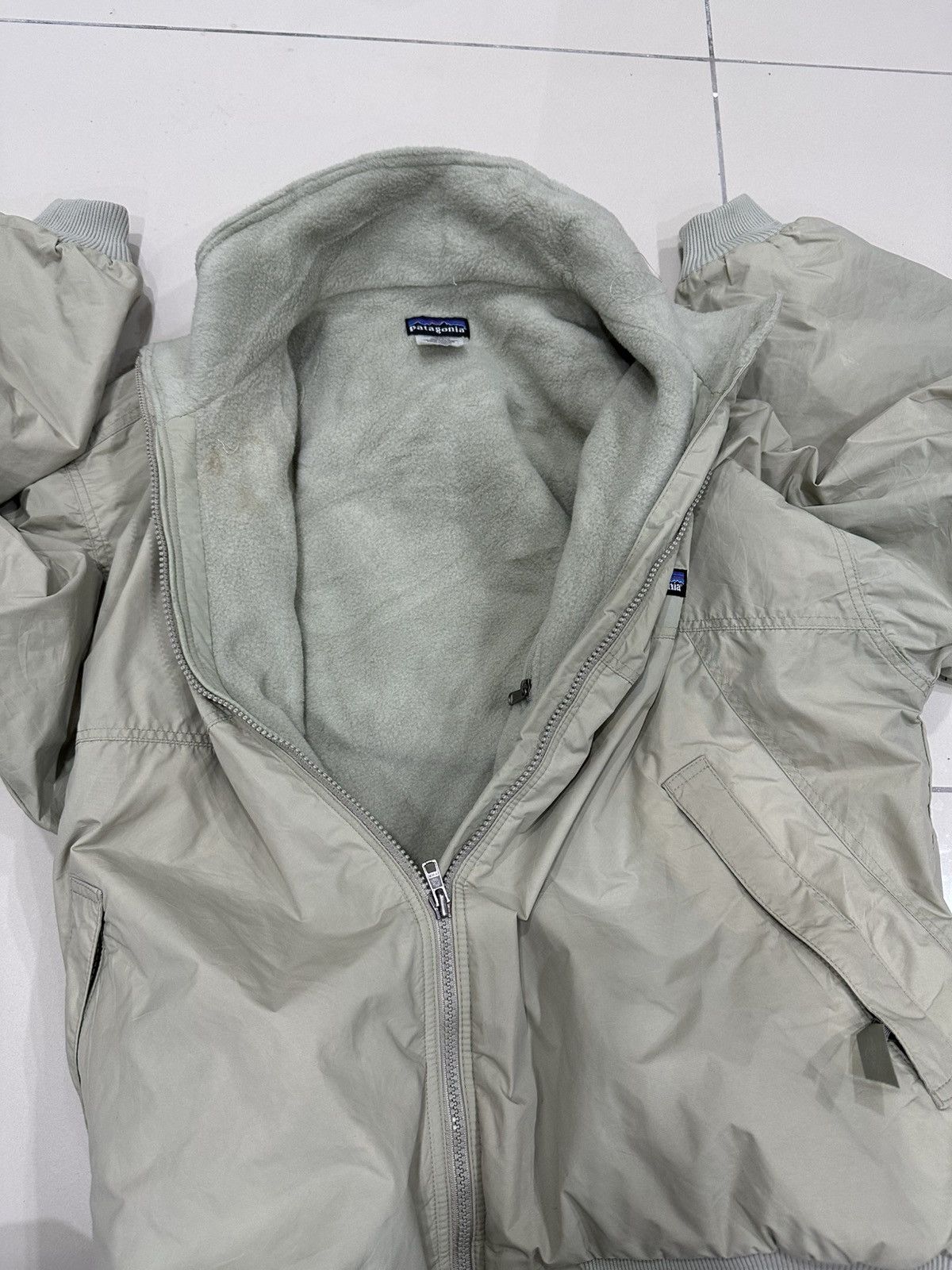 Patagonia VTG 90’s PATAGONIA Bomber Jacket Style Nylon fleece Design Size US M / EU 48-50 / 2 - 8 Thumbnail