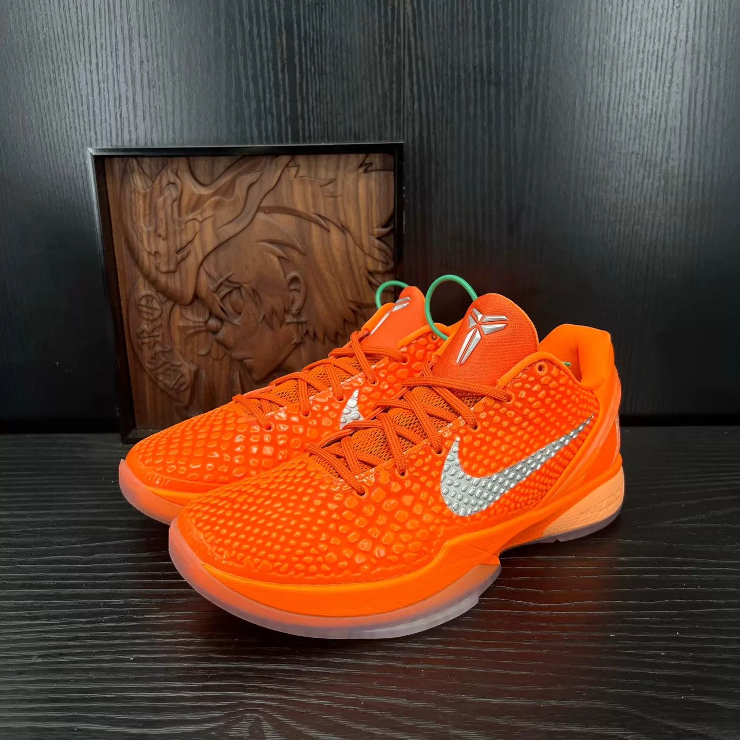 Nike Nike Zoom Kobe 6 Orange Silver 41 Like New With Box Size US 8 / EU 41 - 1 Thumbnail