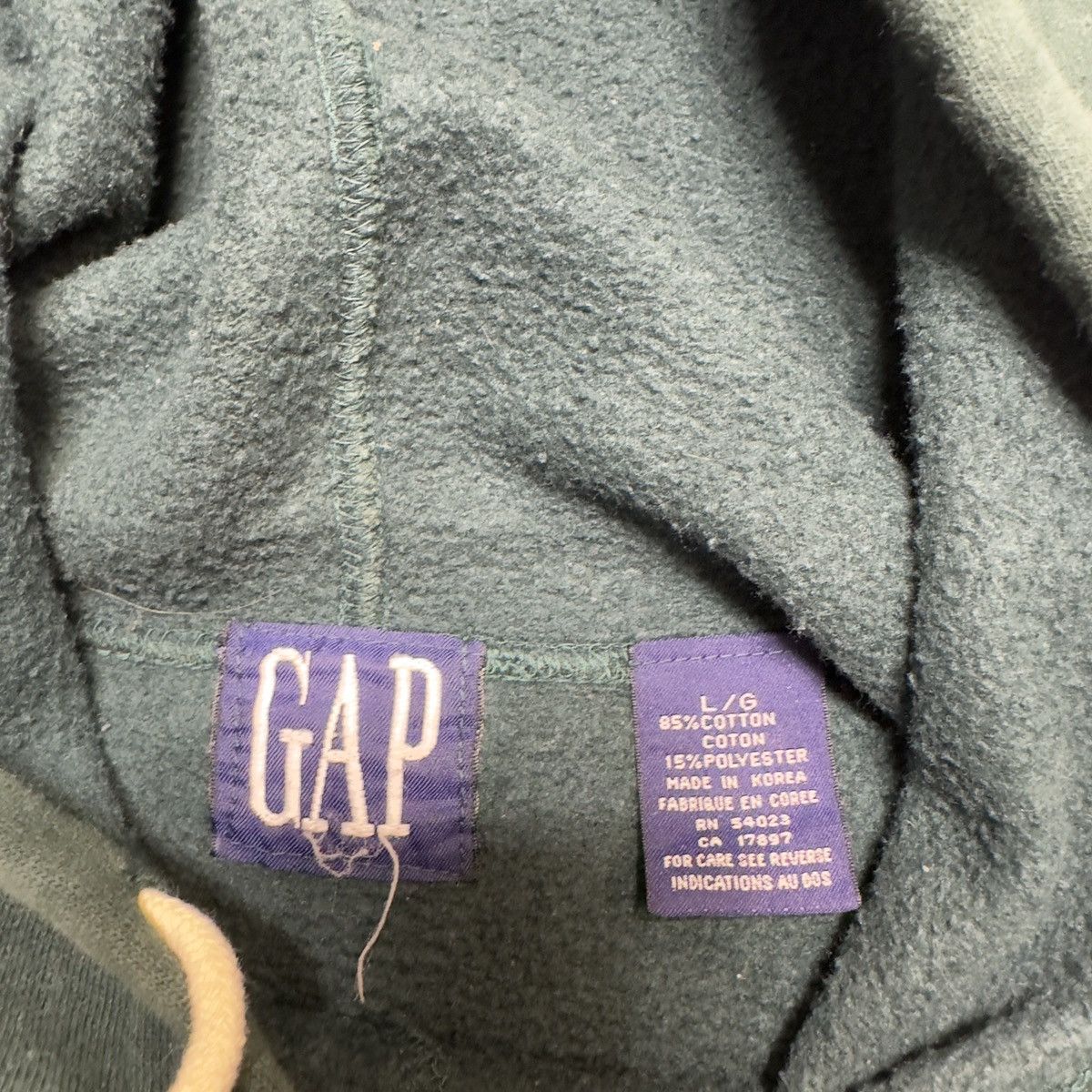 Gap × Vintage Vintage Gap hoodie Size US L / EU 52-54 / 3 - 4 Thumbnail