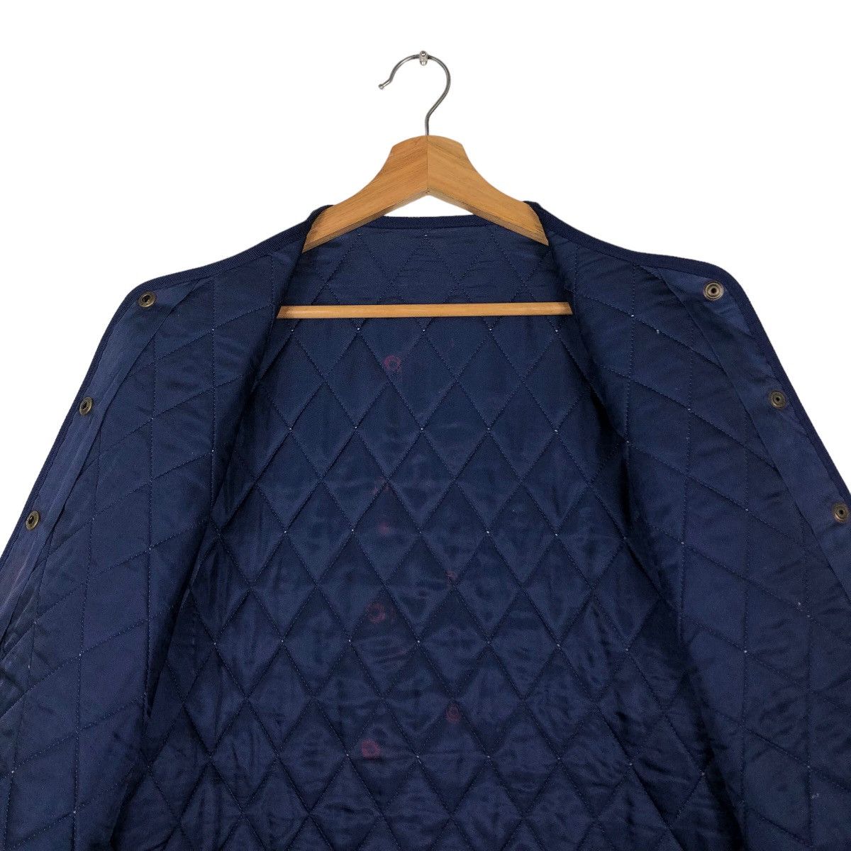 Japanese Brand 🔥Vintage Heavy Art Design Quilted Jacket Motomachi Japan Size US M / EU 48-50 / 2 - 15 Thumbnail