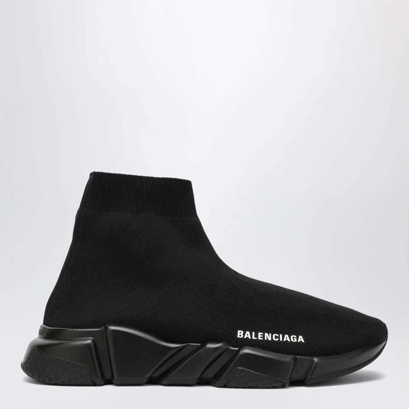 Balenciaga o1d2blof0426 Speed Mesh High-Top Sneakers in Black Size US 7 / EU 40 - 1 Thumbnail