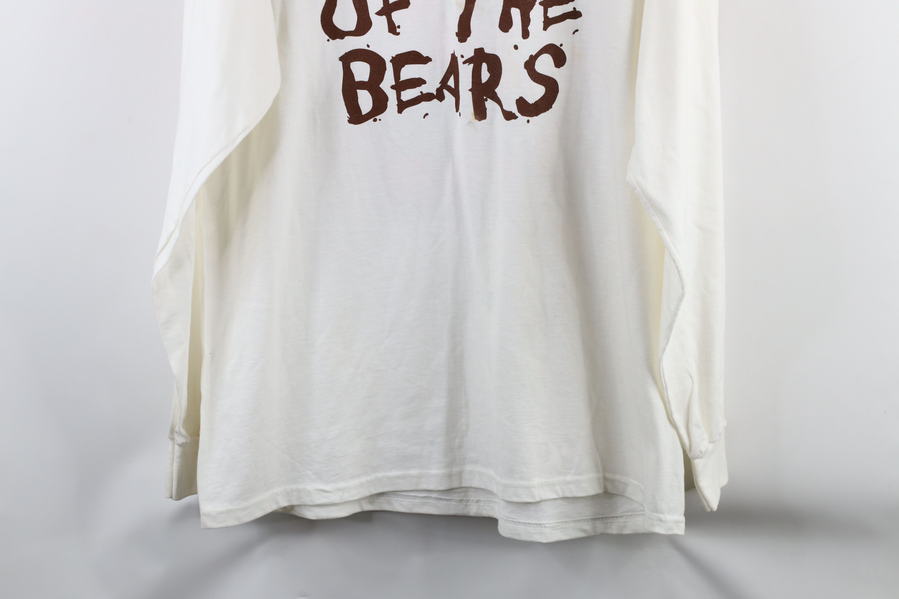 Vintage Vintage Y2K University Bears Football Long Sleeve T-Shirt Size US XL / EU 56 / 4 - 13 Thumbnail