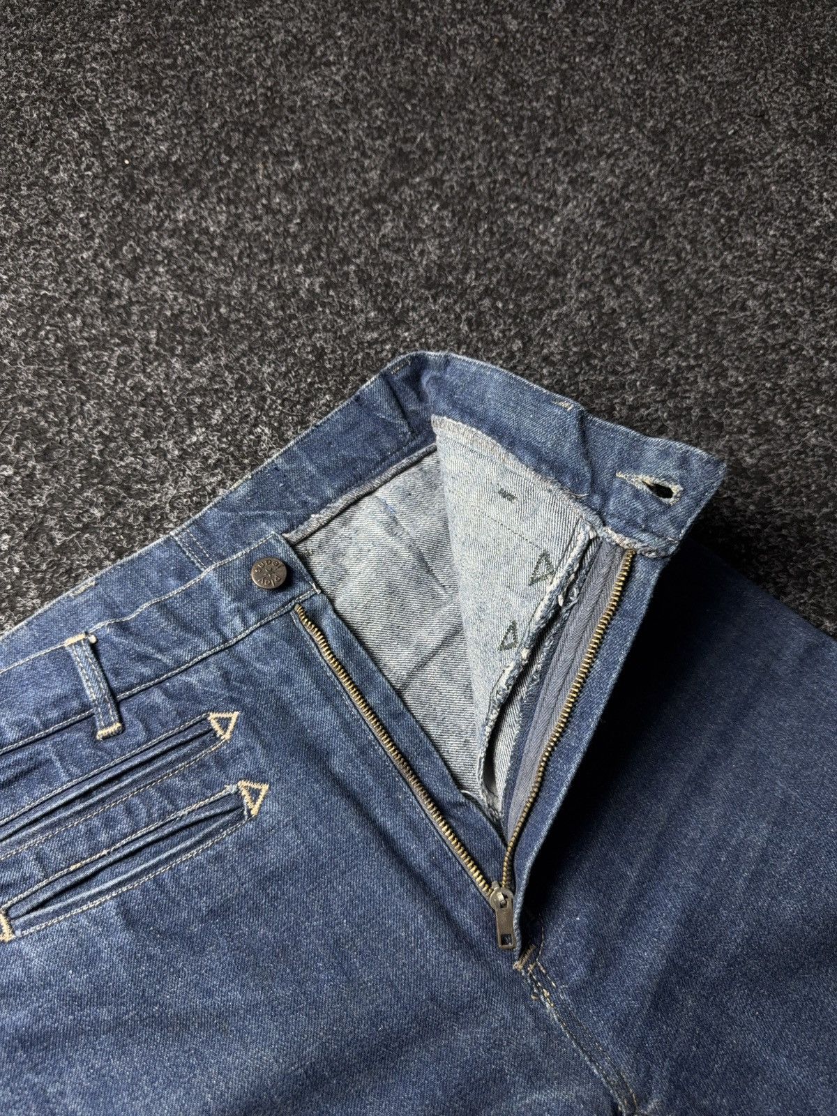 Japanese Brand RARE Japanese 70s Play Jeans Cowboy Flare Denim Vntg Japan Size 26" / US 2 / IT 38 - 8 Thumbnail