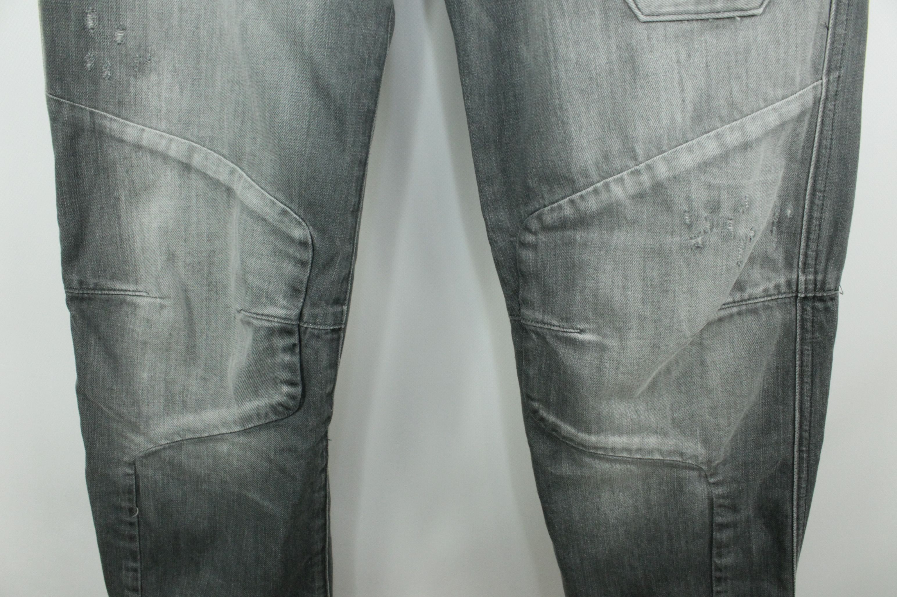 G-Star G-Star Raw Skiff 5620 3D Loose Gray Denim Baggy Jeans Size US 29 - 3 Thumbnail