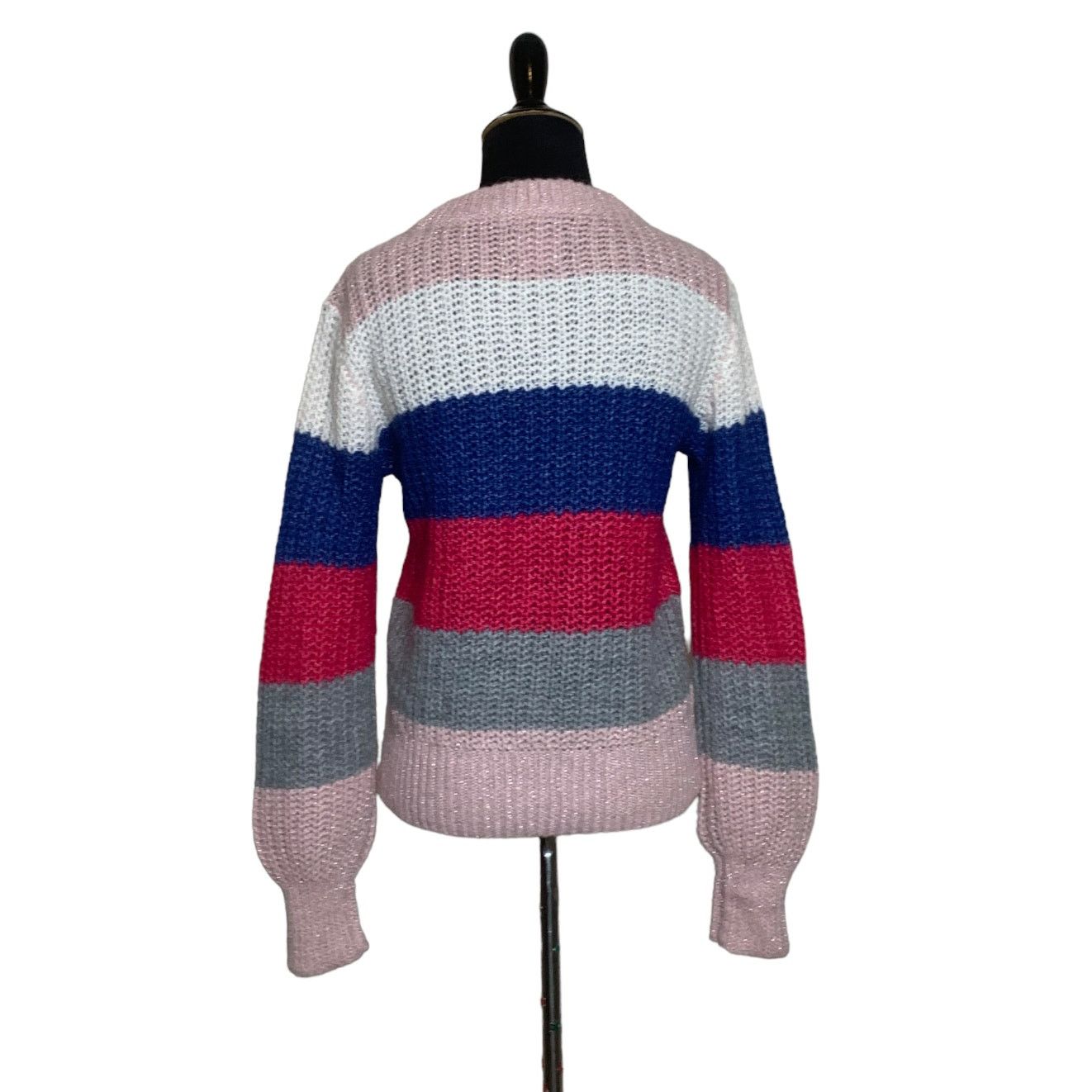 Abercrombie & Fitch Abercrombie & Fitch Alpaca Blend Stripe Sweater size XS Size XS / US 0-2 / IT 36-38 - 2 Thumbnail