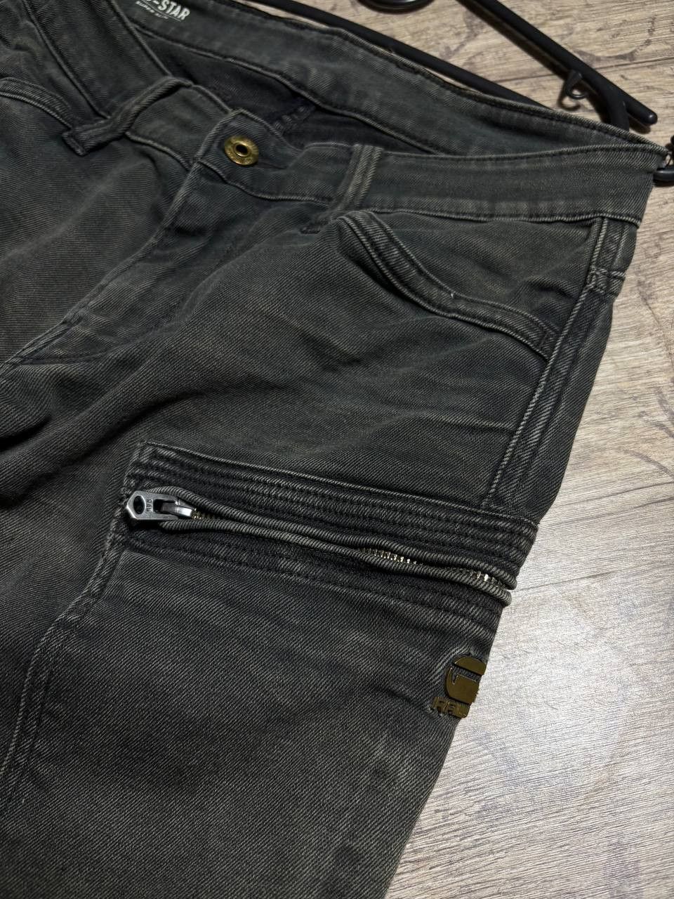 G-Star G-Star CRAZY Skinny Dirty Faded Distressed Jeans Y2K Size US 29 - 6 Thumbnail