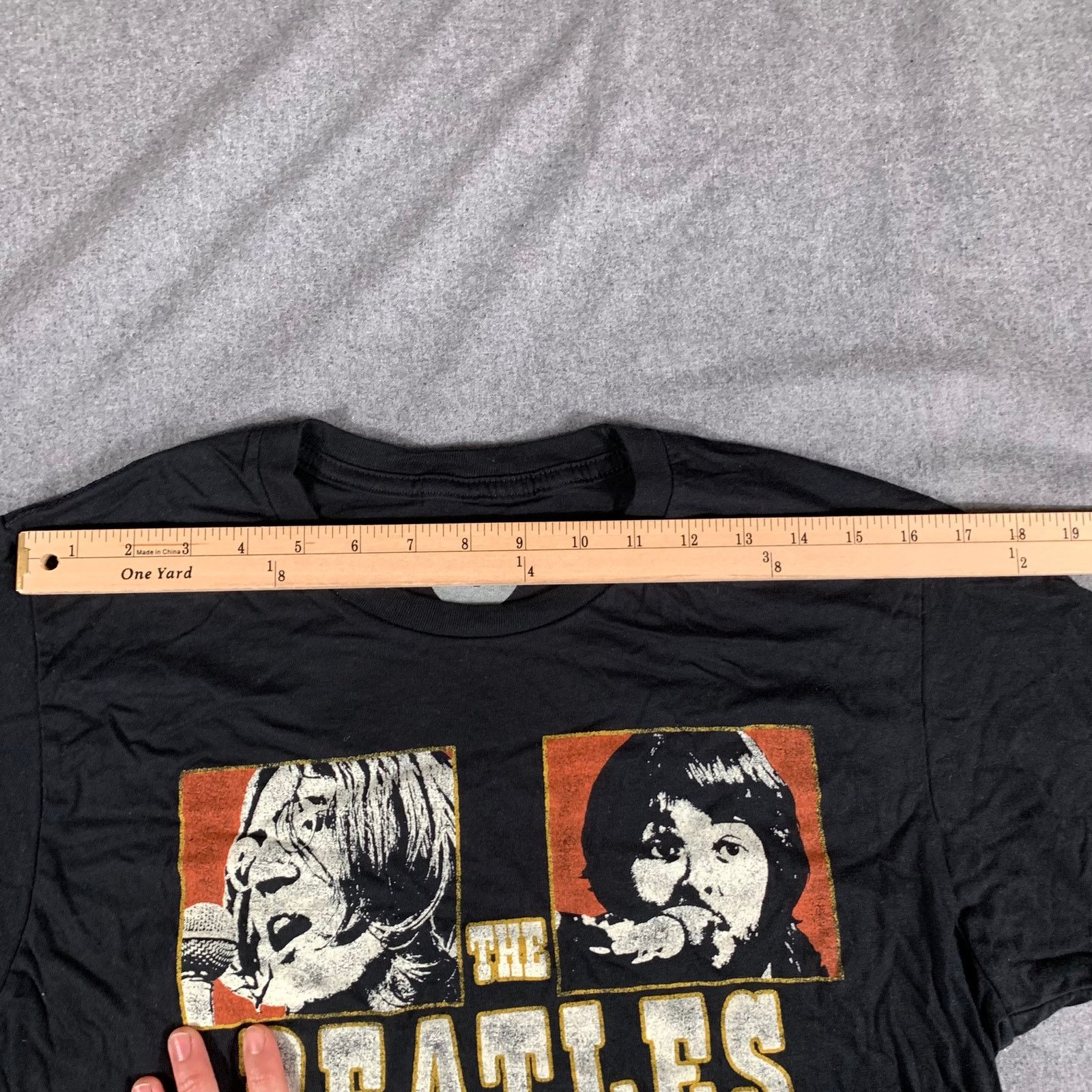Other The Beatles Shirt Adult Medium Black Casual Short Sleeve Size US M / EU 48-50 / 2 - 6 Thumbnail