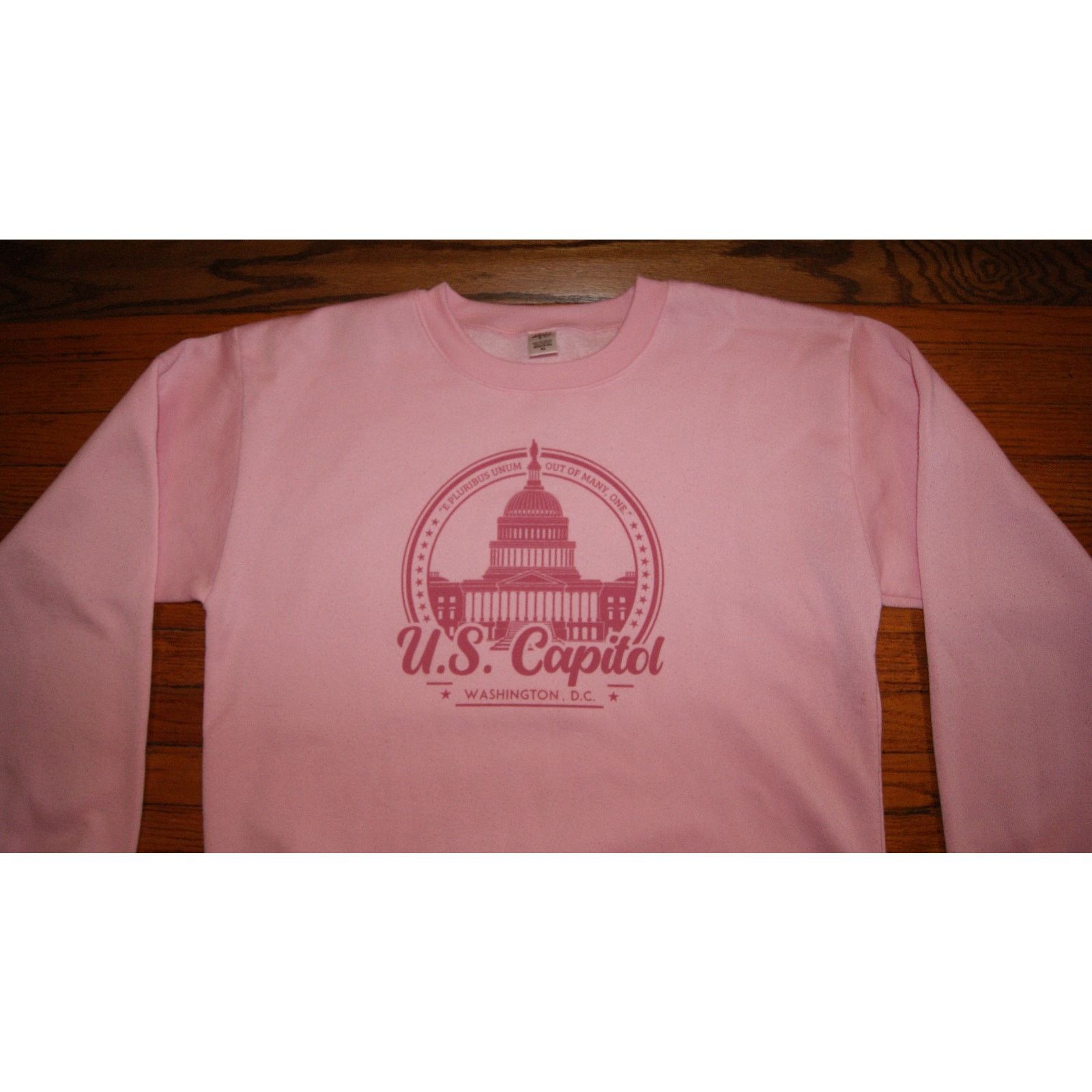 Vintage VTG U.S. Capital Washington D.C. XL Crewneck Sweatshirt USA Size US XL / EU 56 / 4 - 1 Thumbnail