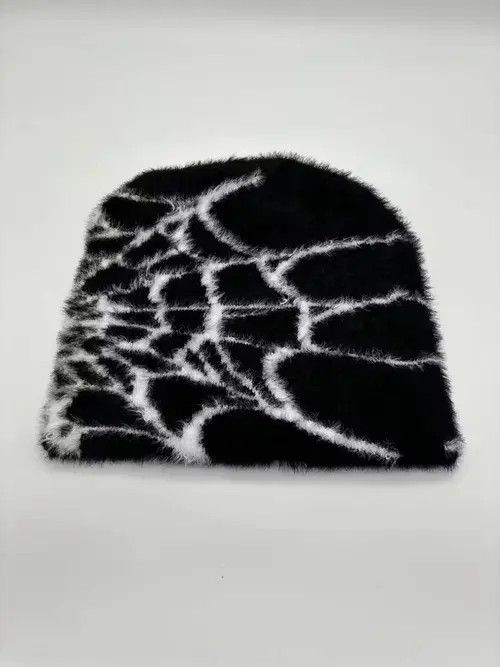Other Mohair Spider Web Beanie (black) Size ONE SIZE - 1 Thumbnail