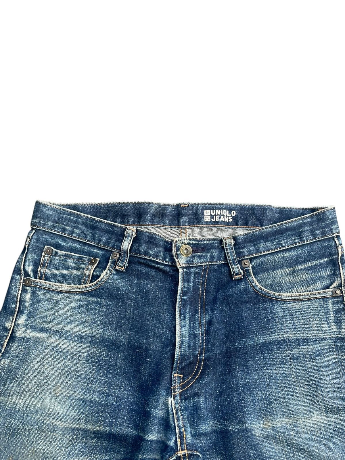 Japanese Brand × Uniqlo Uniqlo Slim Fit Selvedge Jeans Size US 34 / EU 50 - 6 Thumbnail