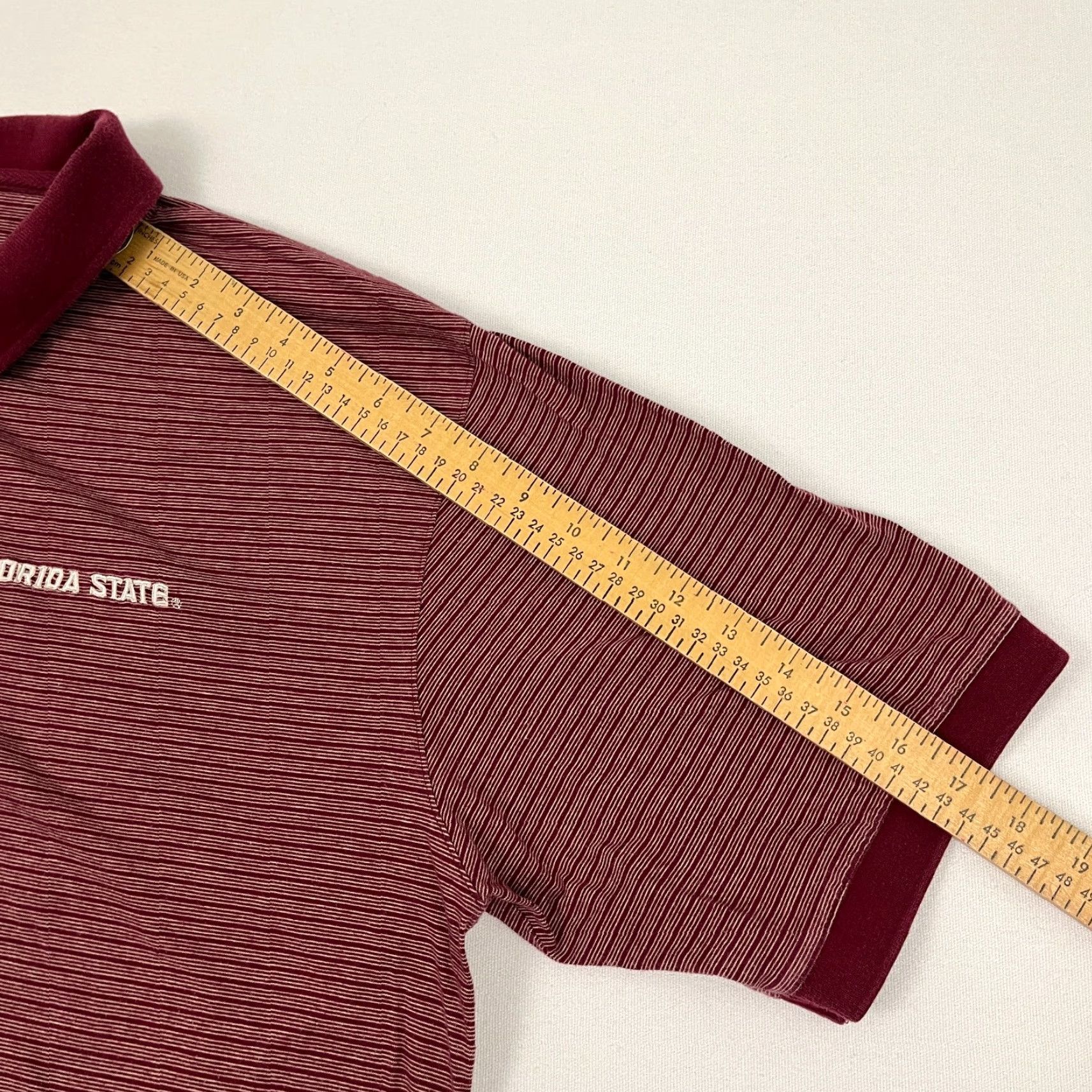 Nike VINTAGE Florida State Seminoles Polo Shirt Mens L Nike Team VTG Frat Prep Y2K Size US L / EU 52-54 / 3 - 7 Thumbnail