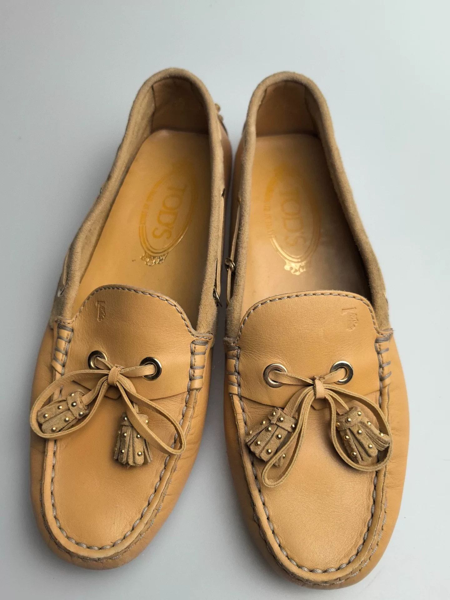 Tod's Tod's Yellow Lowtop Sneakers us_5 Women Size US 5 / IT 35 - 1 Thumbnail