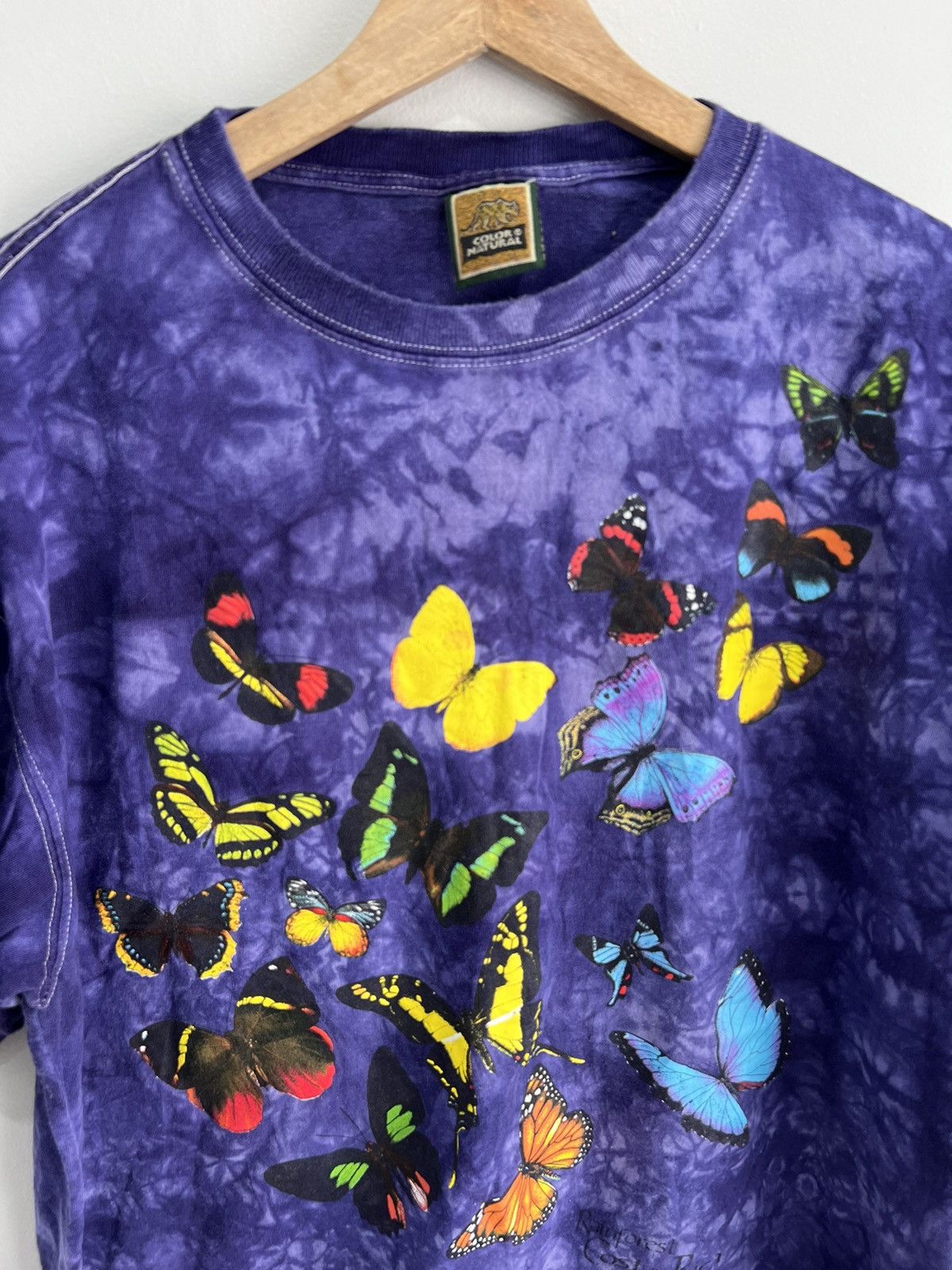 Vintage Vintage Butterflies Tee Shirt butterfly animal wildlife Size US XXL / EU 58 / 5 - 2 Thumbnail