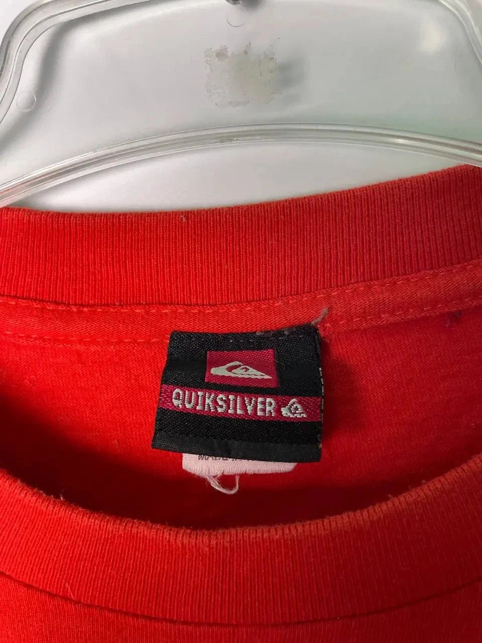 Quiksilver Vintage Quiksilver t shirt Size L RED Size US L / EU 52-54 / 3 - 3 Thumbnail