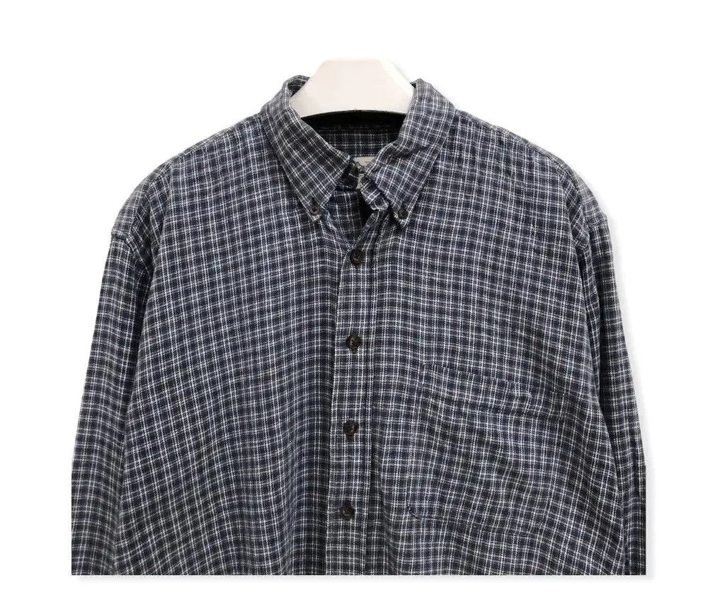 Flannel × Vintage Vintage Plaid Tartan Flannel Shirt 👕 Size US M / EU 48-50 / 2 - 2 Thumbnail