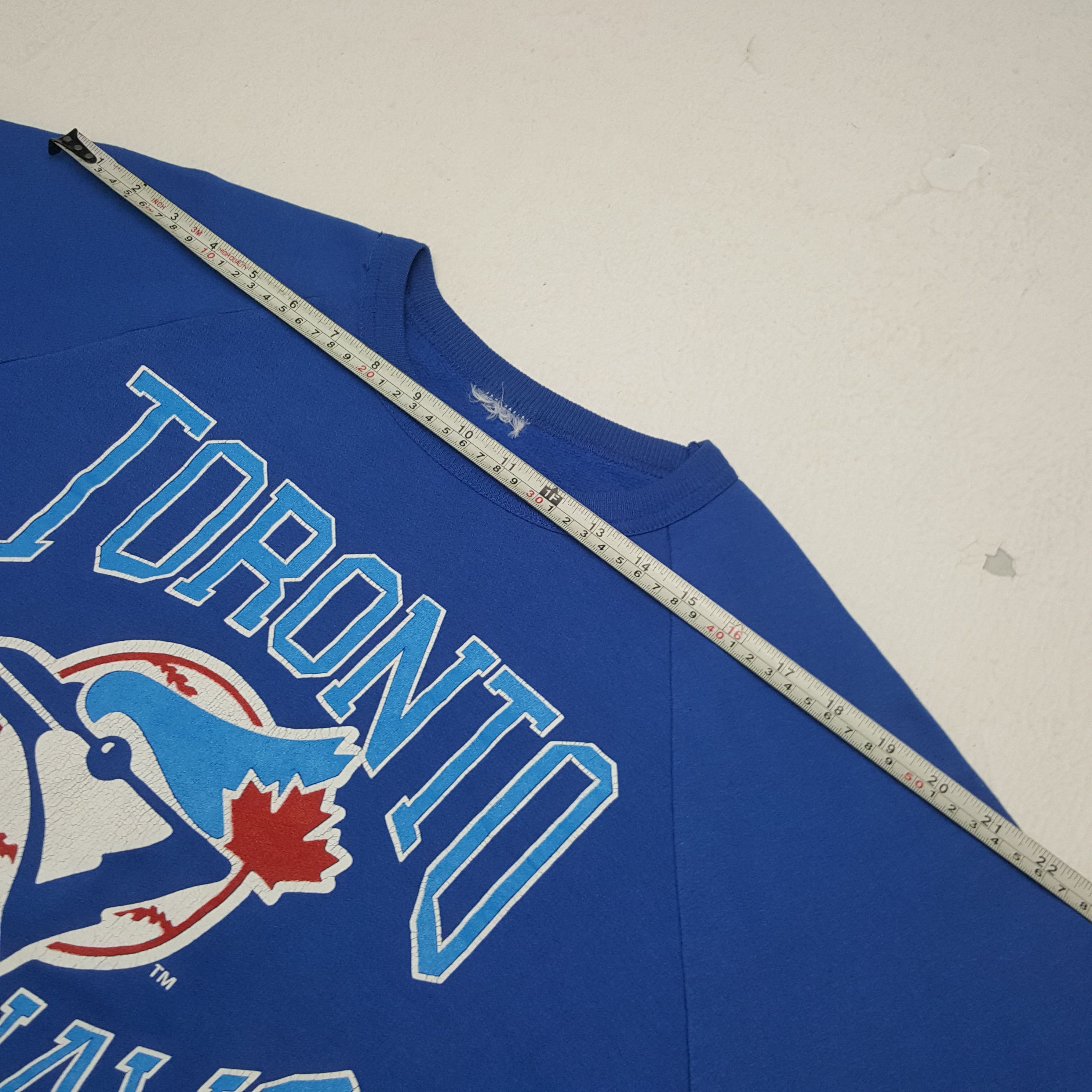 MLB × Vintage Vintage 80's Toronto Blue Jays American Baseball Sweatshirt Size US M / EU 48-50 / 2 - 5 Thumbnail