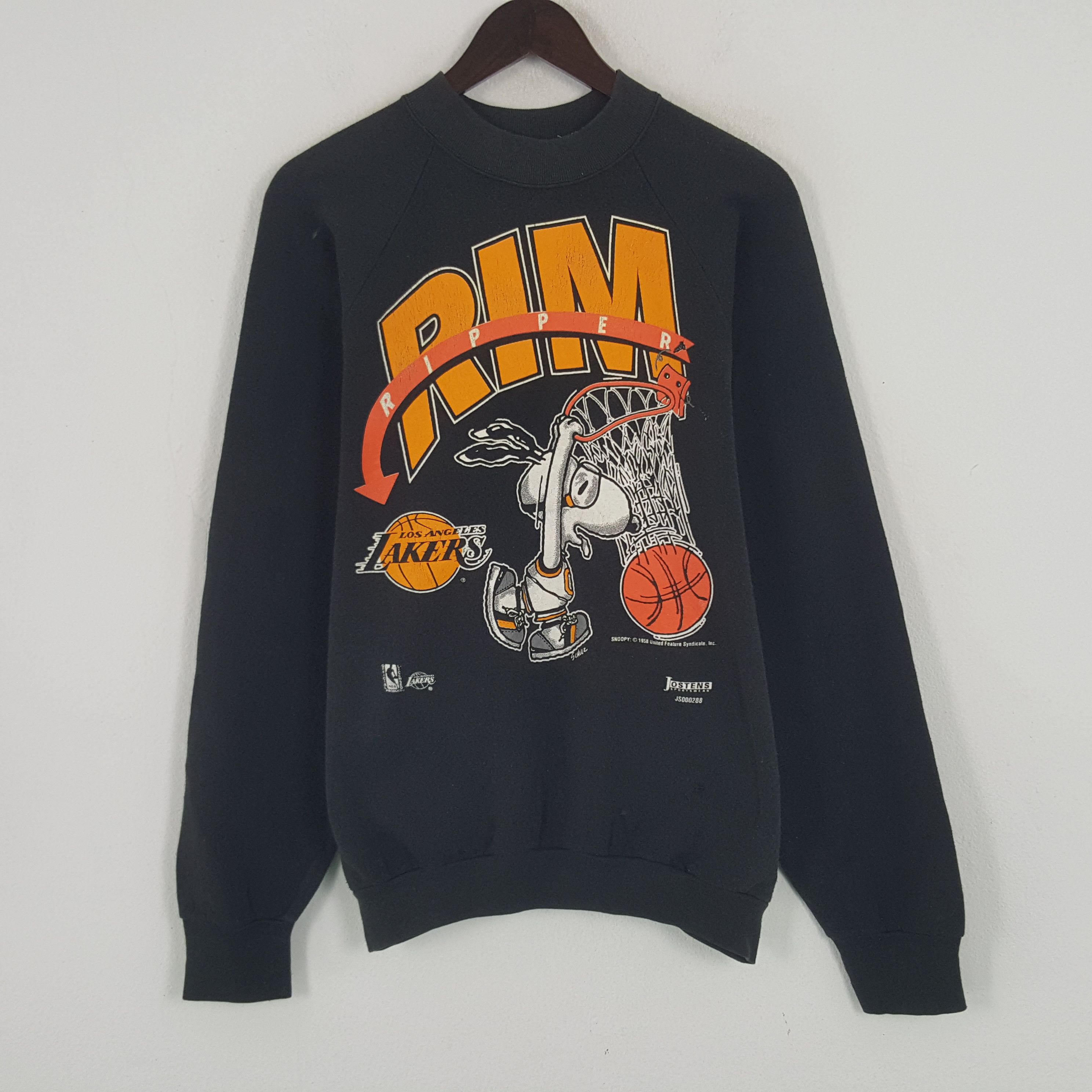 NBA × Vintage Vintage Rim Ripper Lakers Sweatshirt Size US L / EU 52-54 / 3 - 1 Thumbnail