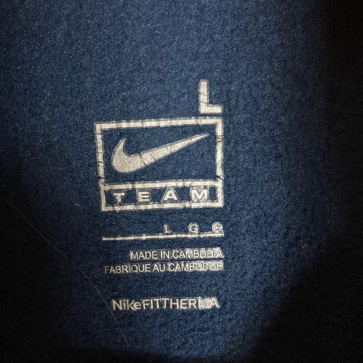 Nike Vintage Nike Quarter Zip Pullover Jumper Sweatshirt Size US L / EU 52-54 / 3 - 7 Thumbnail