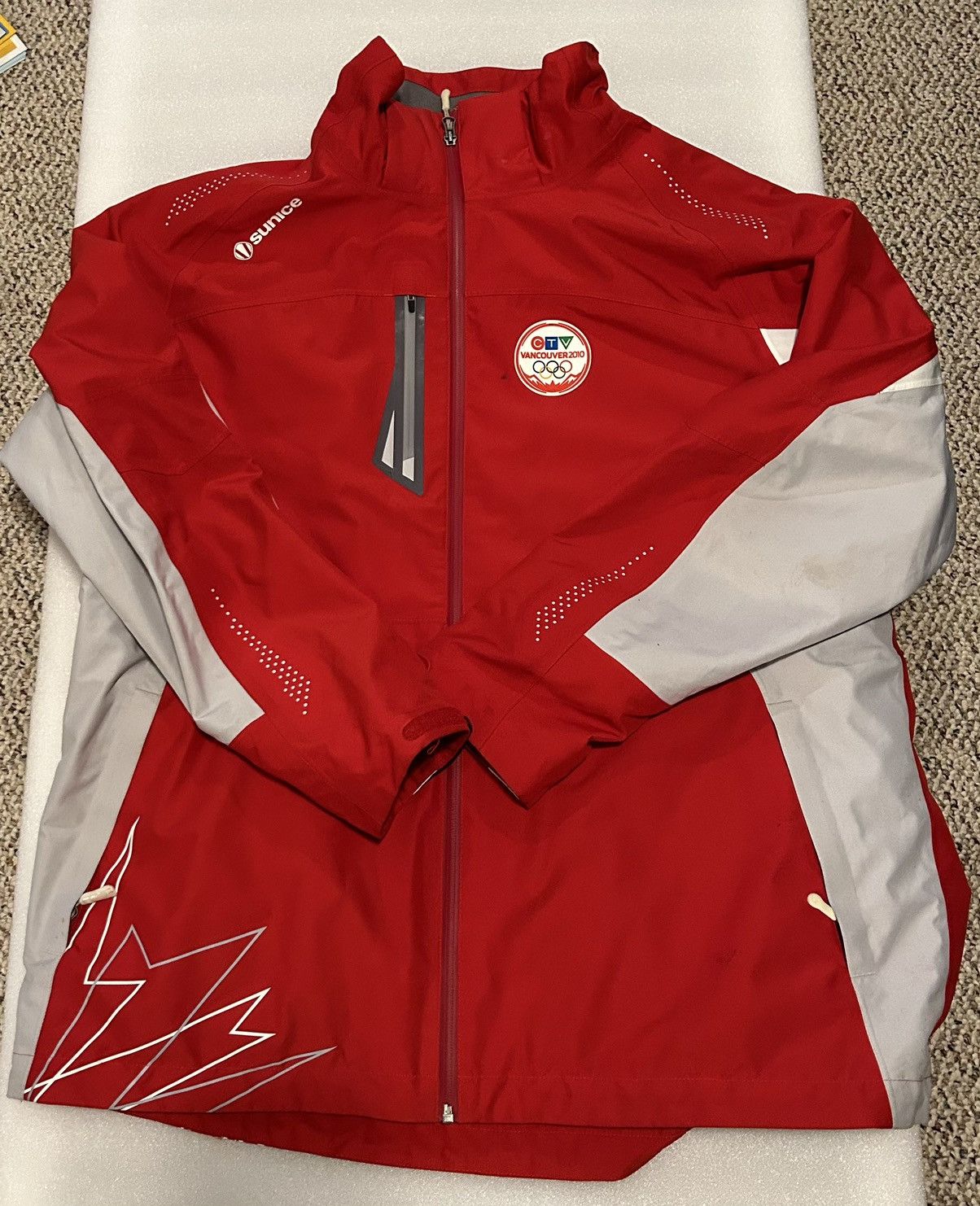 Vintage 2010 Olympics media jacket Size US XXL / EU 58 / 5 - 1 Thumbnail