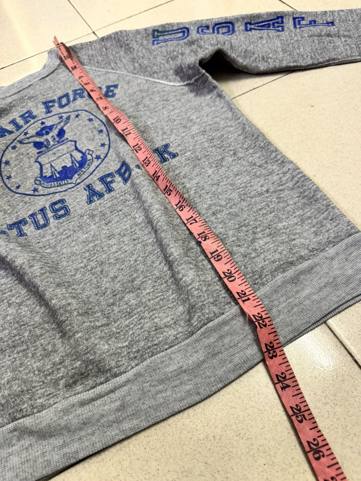 Vintage 1970s US AIR FORCE USAF ALTUS AFB CREWNECK SWEATSHIRT Size US S / EU 44-46 / 1 - 4 Thumbnail