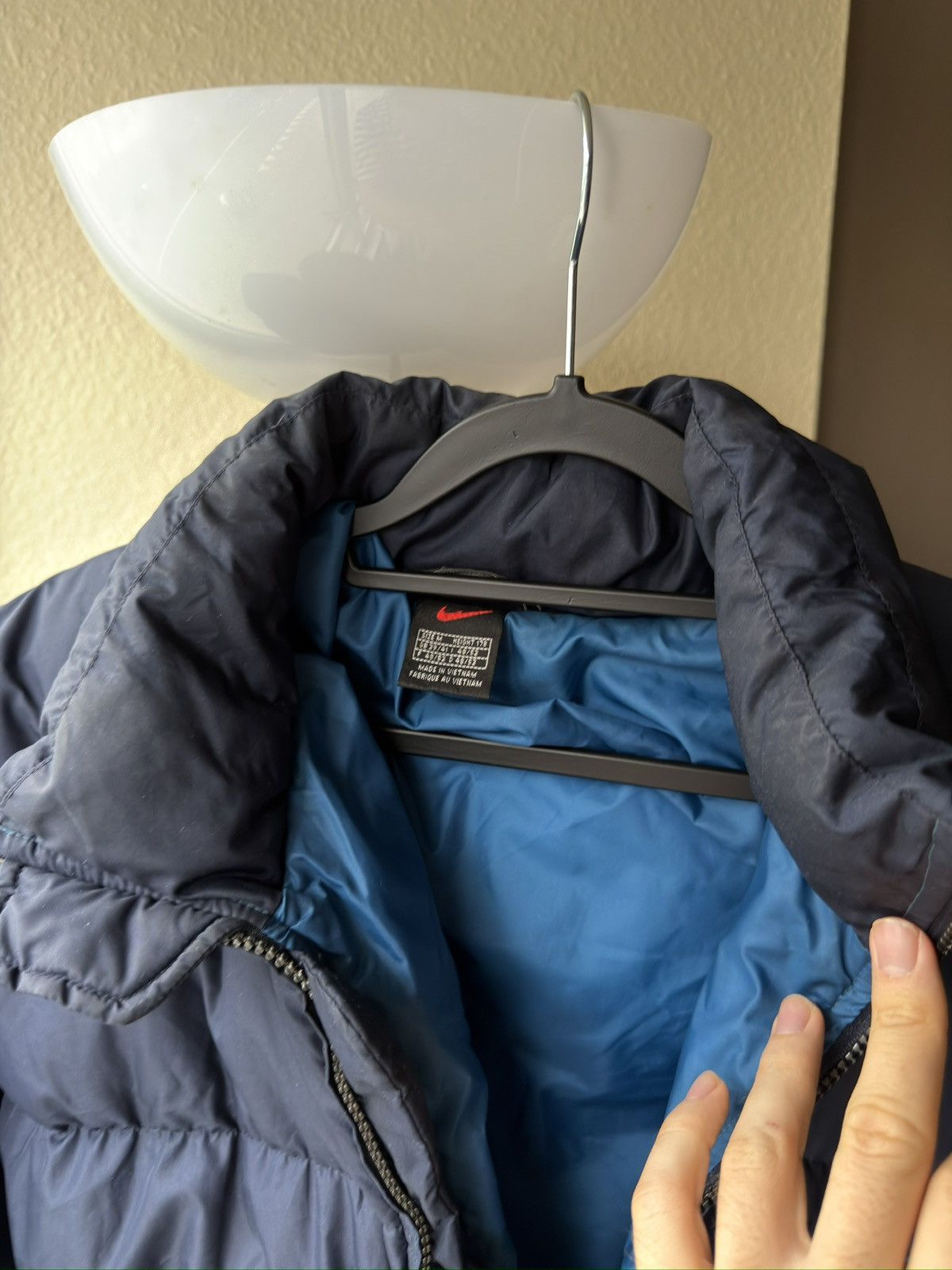 Nike Nike vintage down jacket puffer Size US L / EU 52-54 / 3 - 4 Thumbnail