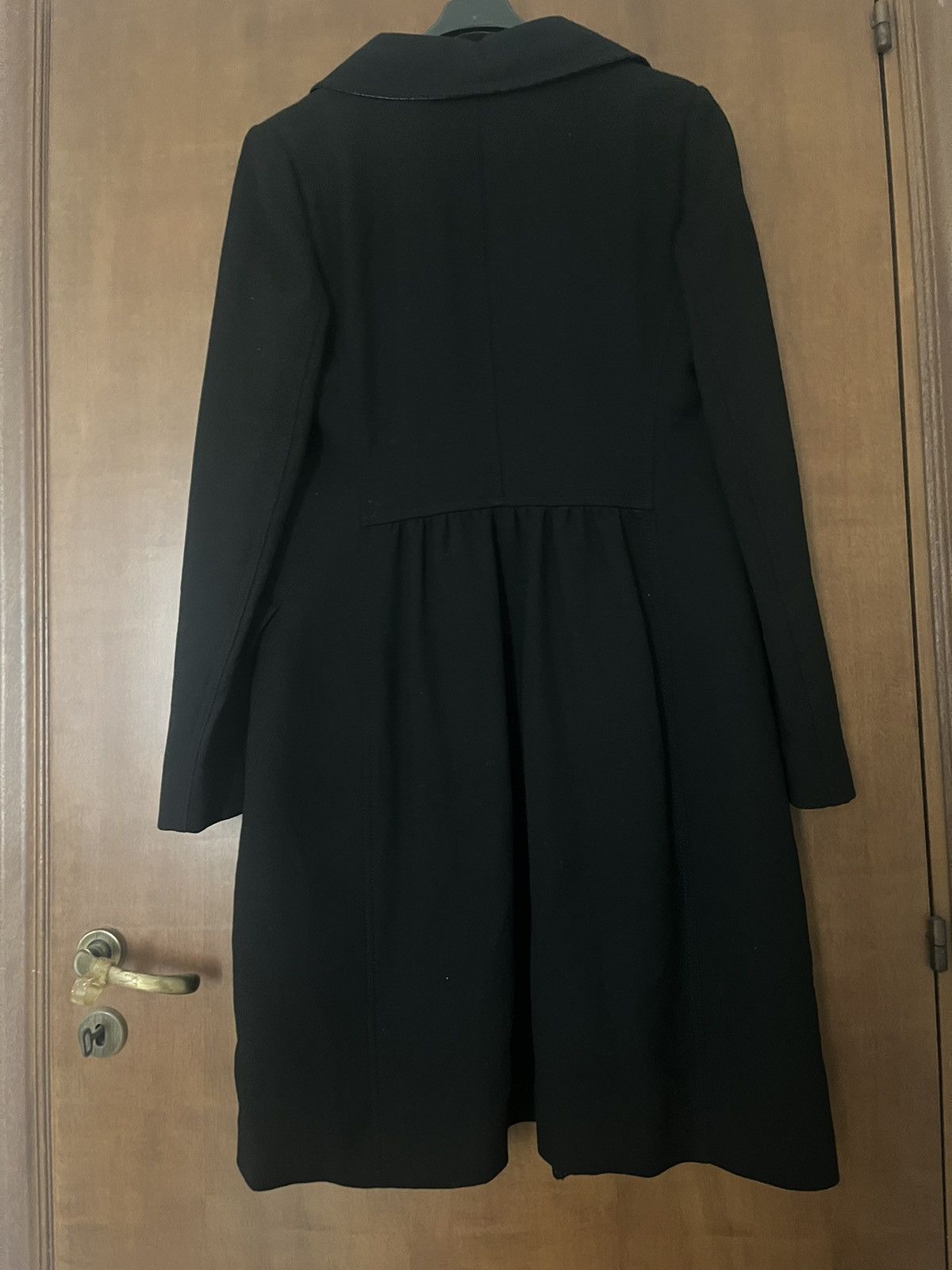 Dolce & Gabbana Dolce & Gabbana D&G Y2K Archive Black Long Coat Size M / US 6-8 / IT 42-44 - 5 Thumbnail