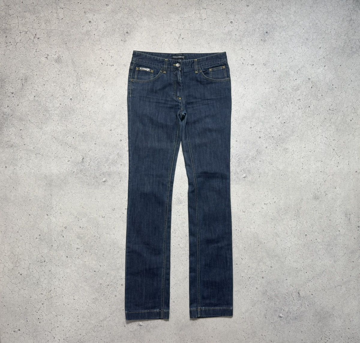 Dolce & Gabbana Dolce Gabbana DG Women’s Vintage Denim Jeans Luxury Size 28" / US 6 / IT 42 - 2 Thumbnail