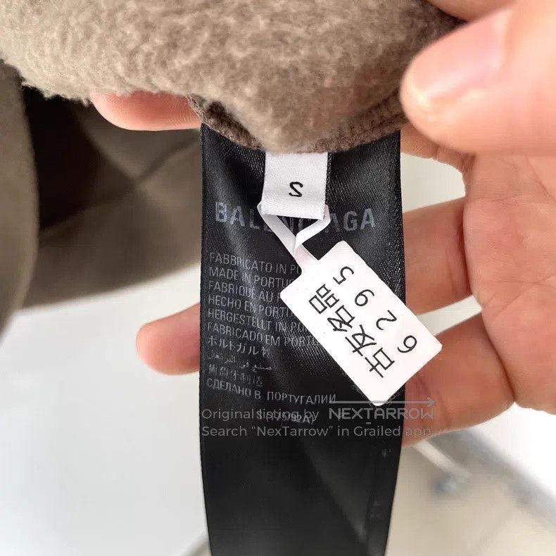 Balenciaga Balenciaga Fleece Sweatshirt Size US S / EU 44-46 / 1 - 5 Thumbnail