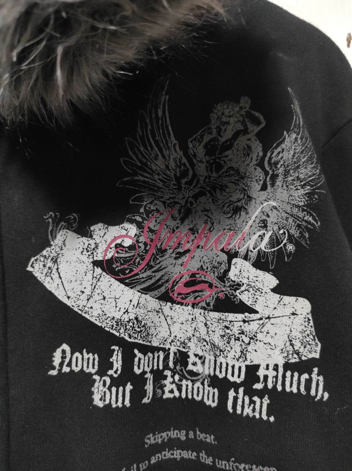 Japanese Brand Impala poem zip fur hoodie ifsix LGB style Size US L / EU 52-54 / 3 - 7 Thumbnail