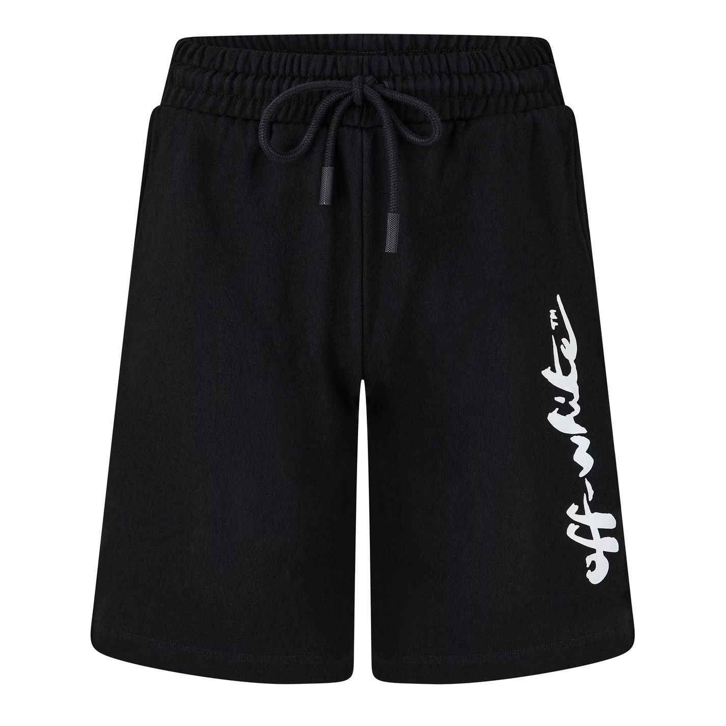 Off-White o1g2r1mq0125 Short in Black & White Size 27" / US 4 / IT 40 - 1 Thumbnail