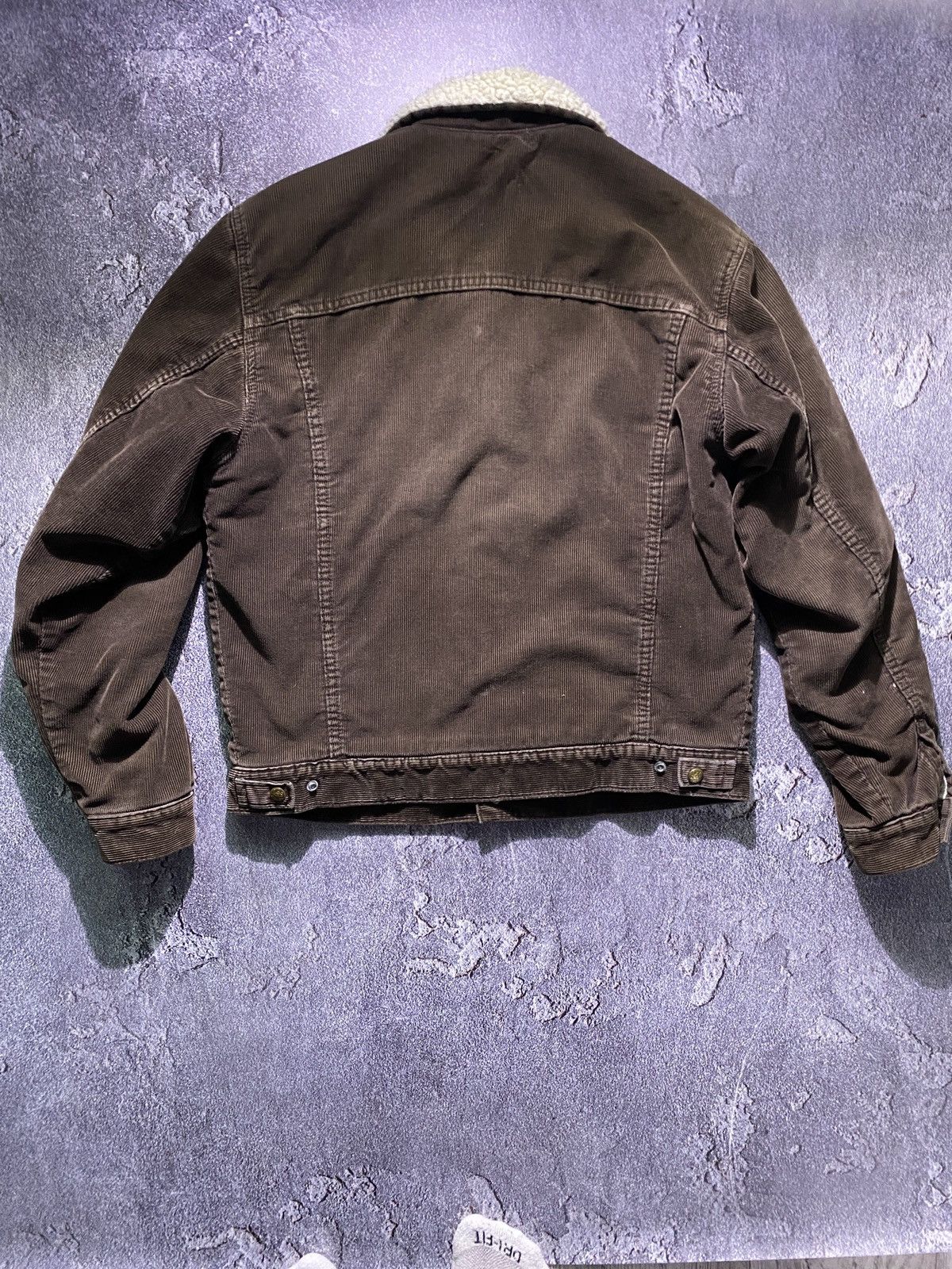 Lee × Vintage Vintage Lee Sanforized Brown Corduroy Sherpa Lining Jacket Size US M / EU 48-50 / 2 - 12 Thumbnail