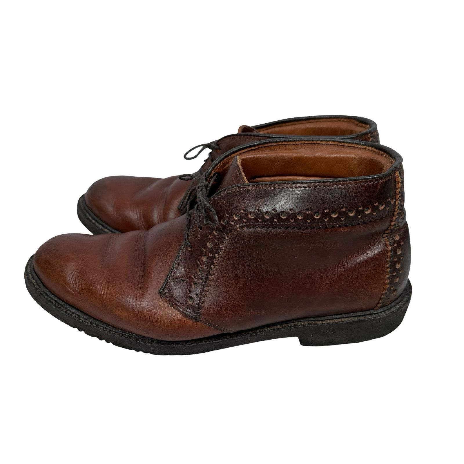 Allen Edmonds Allen Edmonds Bellevue Chukka Boot US 9 D Brown Leather Size US 9 / EU 42 - 3 Thumbnail