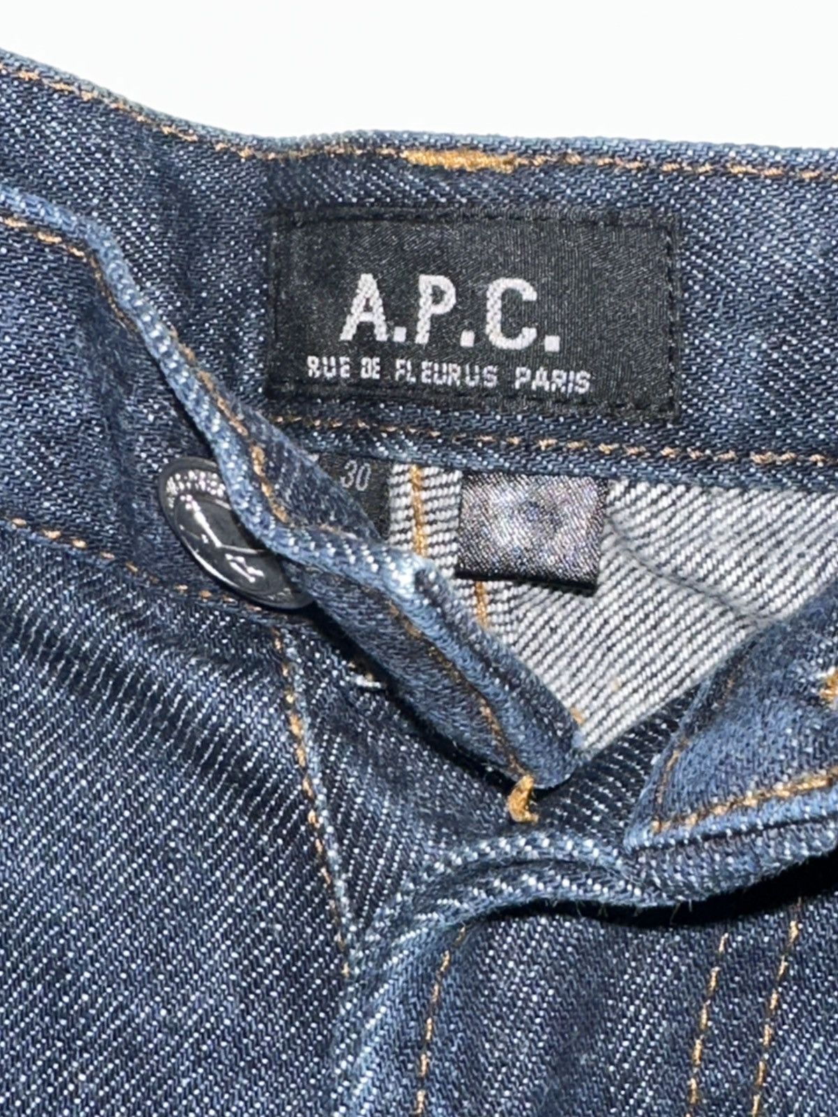 A.P.C. A.P.C Rue De Fleurus Paris Denim Size US 30 / EU 46 - 2 Thumbnail