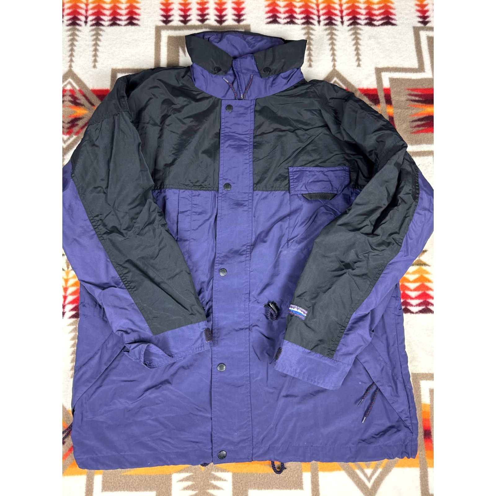 Vintage VINTAGE White Sierra Windbreaker Jacket Mens L Black 90s Coat Style 90s Windbreaker Black Mens L Size US L / EU 52-54 / 3 - 2 Thumbnail